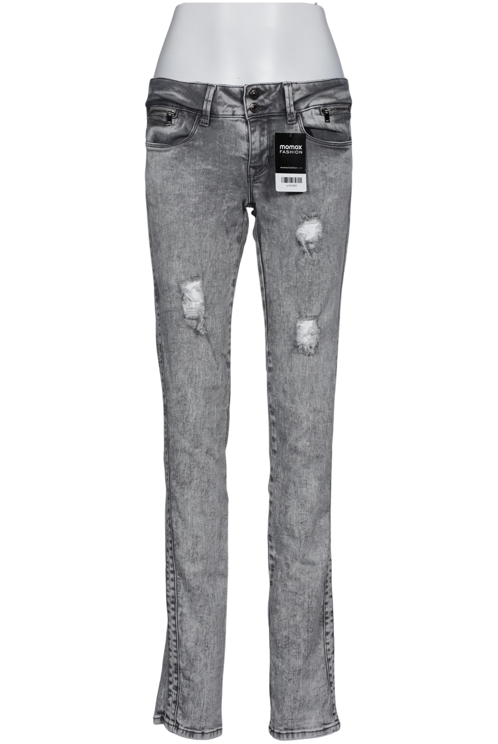 

mavi Damen Jeans, grau, Gr. 28