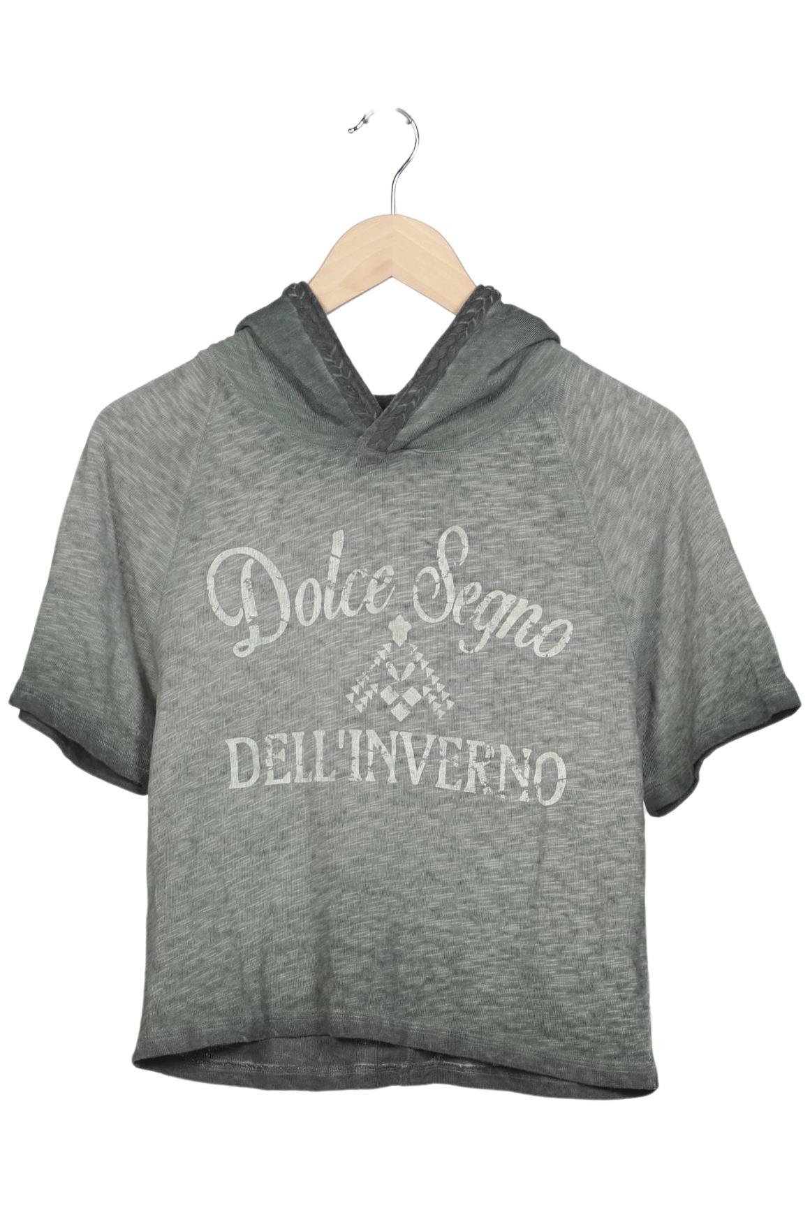 

mavi Damen Kapuzenpullover, grau, Gr. 36