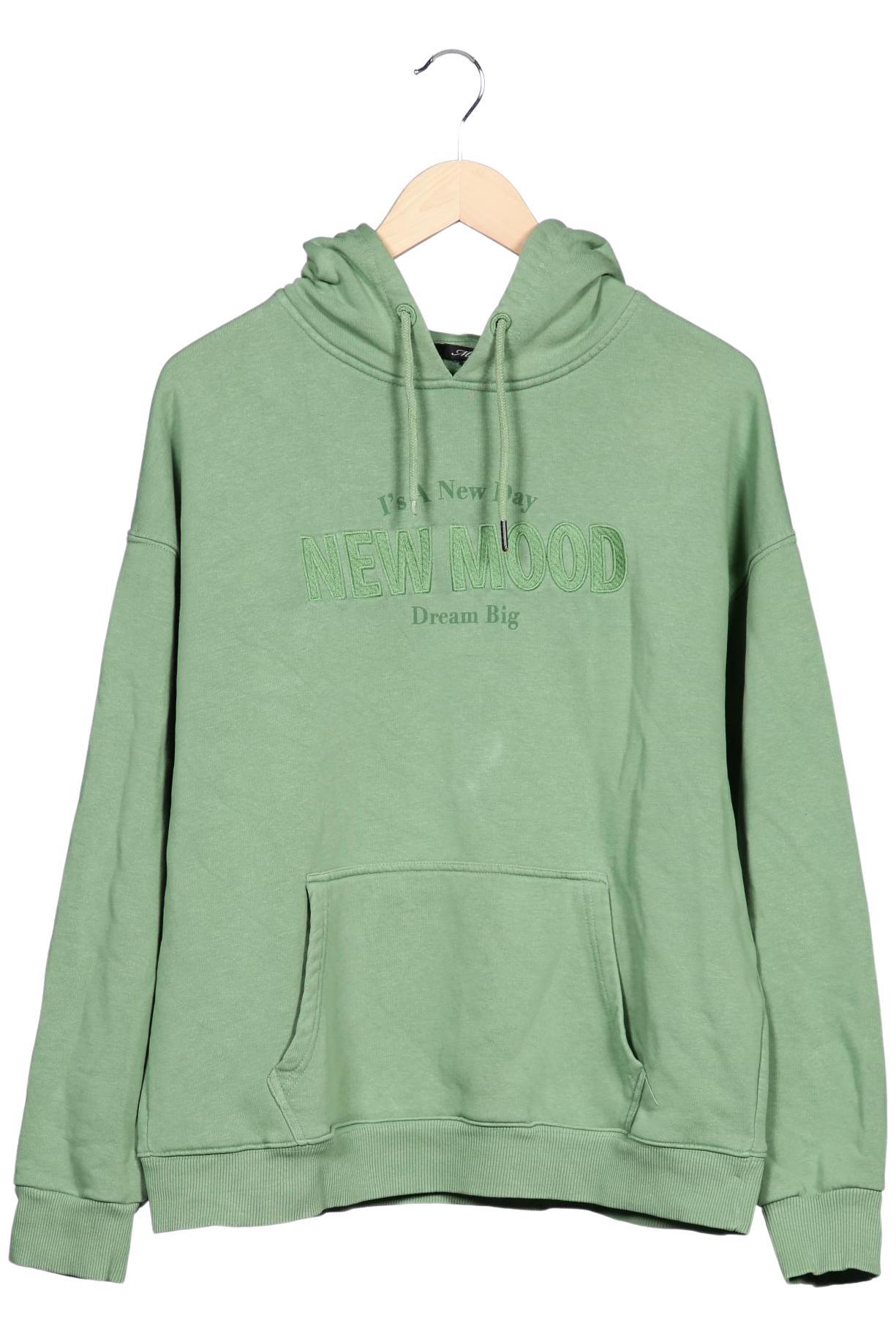 

mavi Damen Kapuzenpullover, hellgrün, Gr. 38