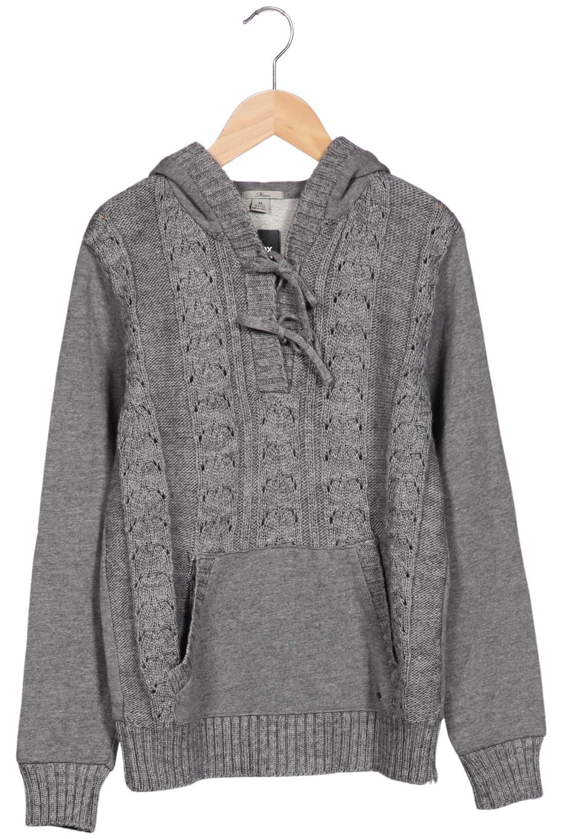 

mavi Damen Kapuzenpullover, grau, Gr. 38