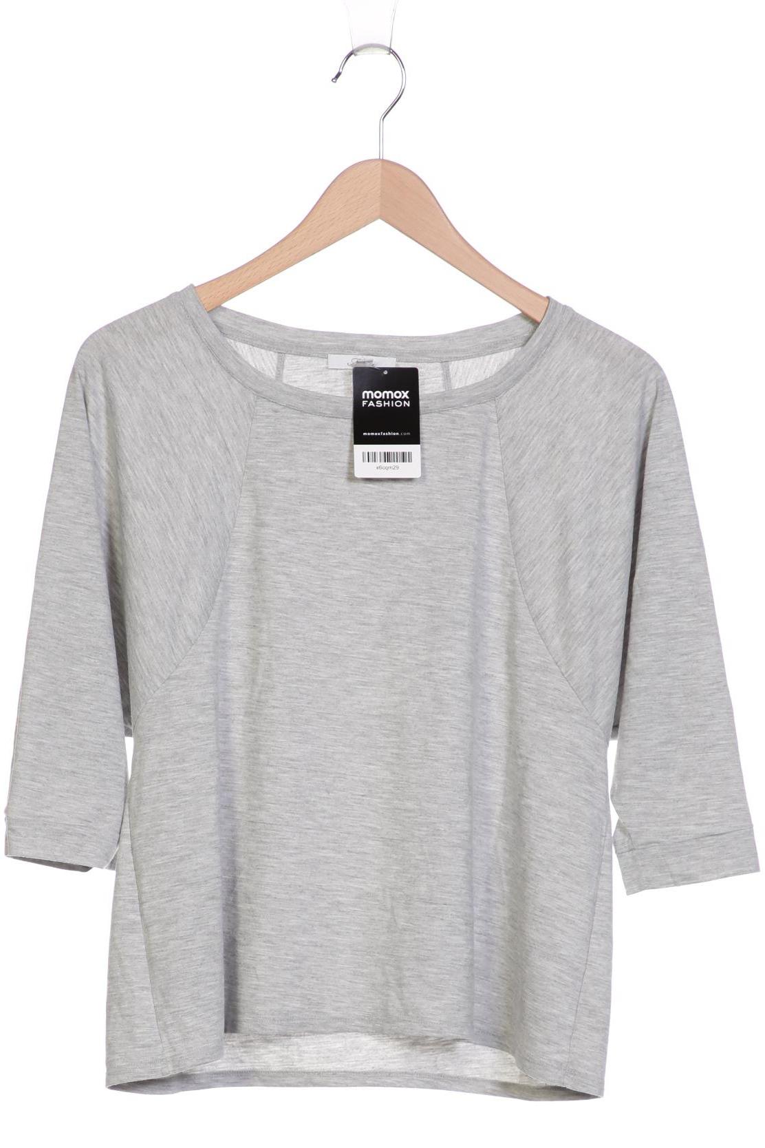 

mavi Damen Langarmshirt, grau, Gr. 36