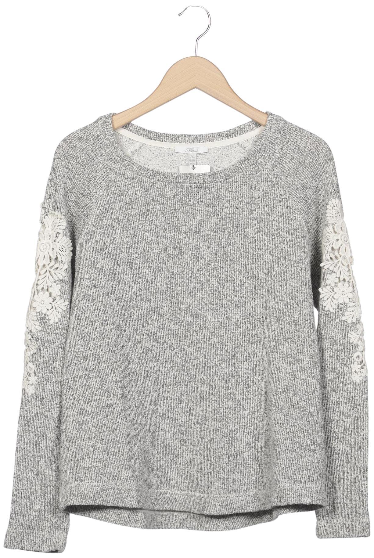 

mavi Damen Pullover, grau, Gr. 42