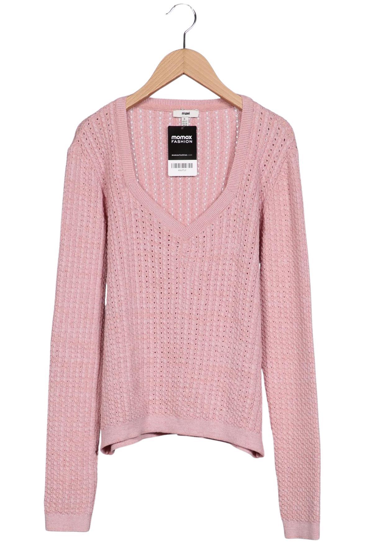 

mavi Damen Pullover, pink, Gr. 44