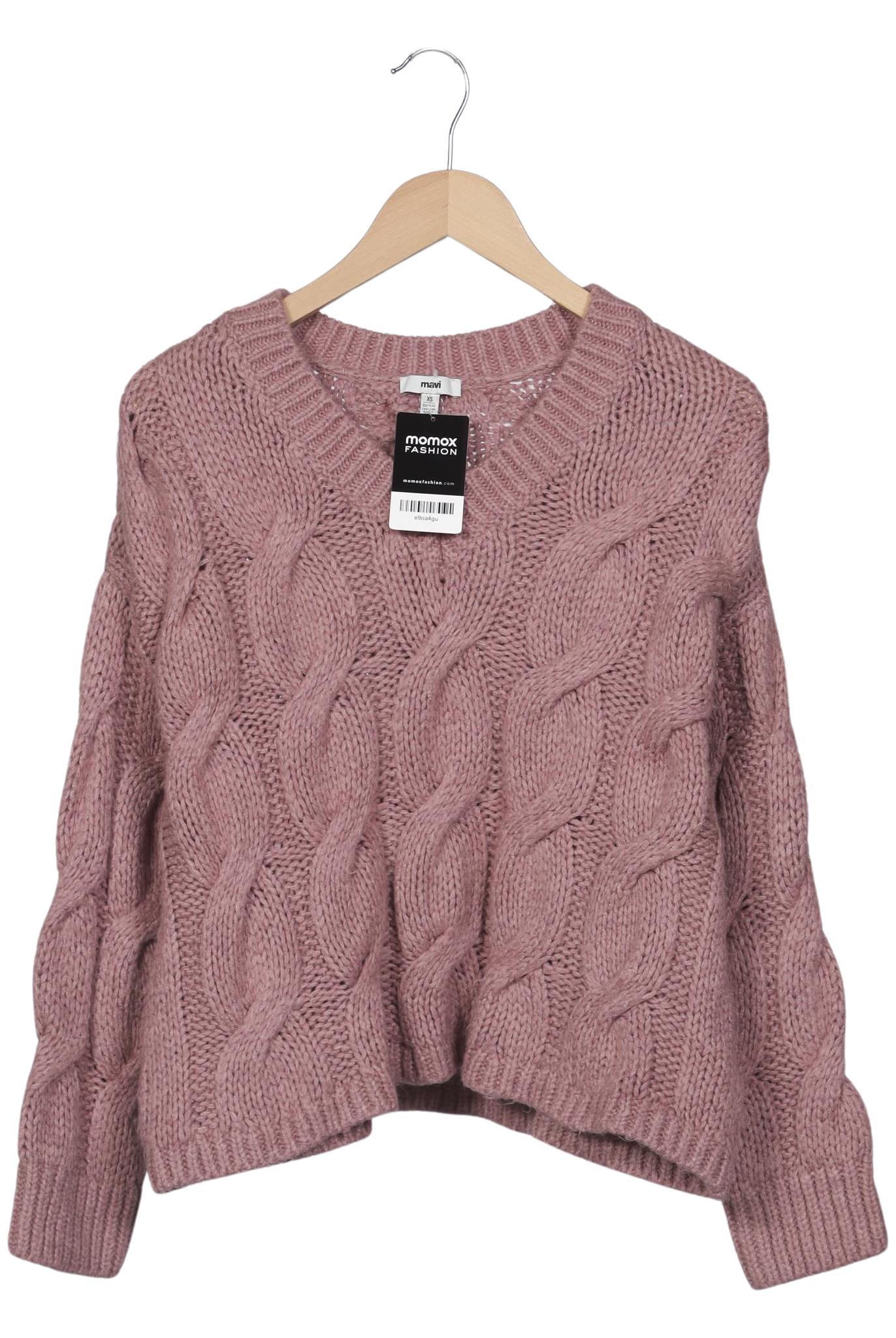 

mavi Damen Pullover, pink, Gr. 34
