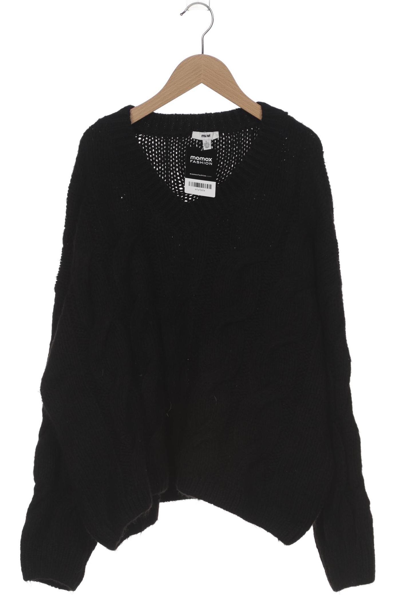 

mavi Damen Pullover, schwarz, Gr. 42