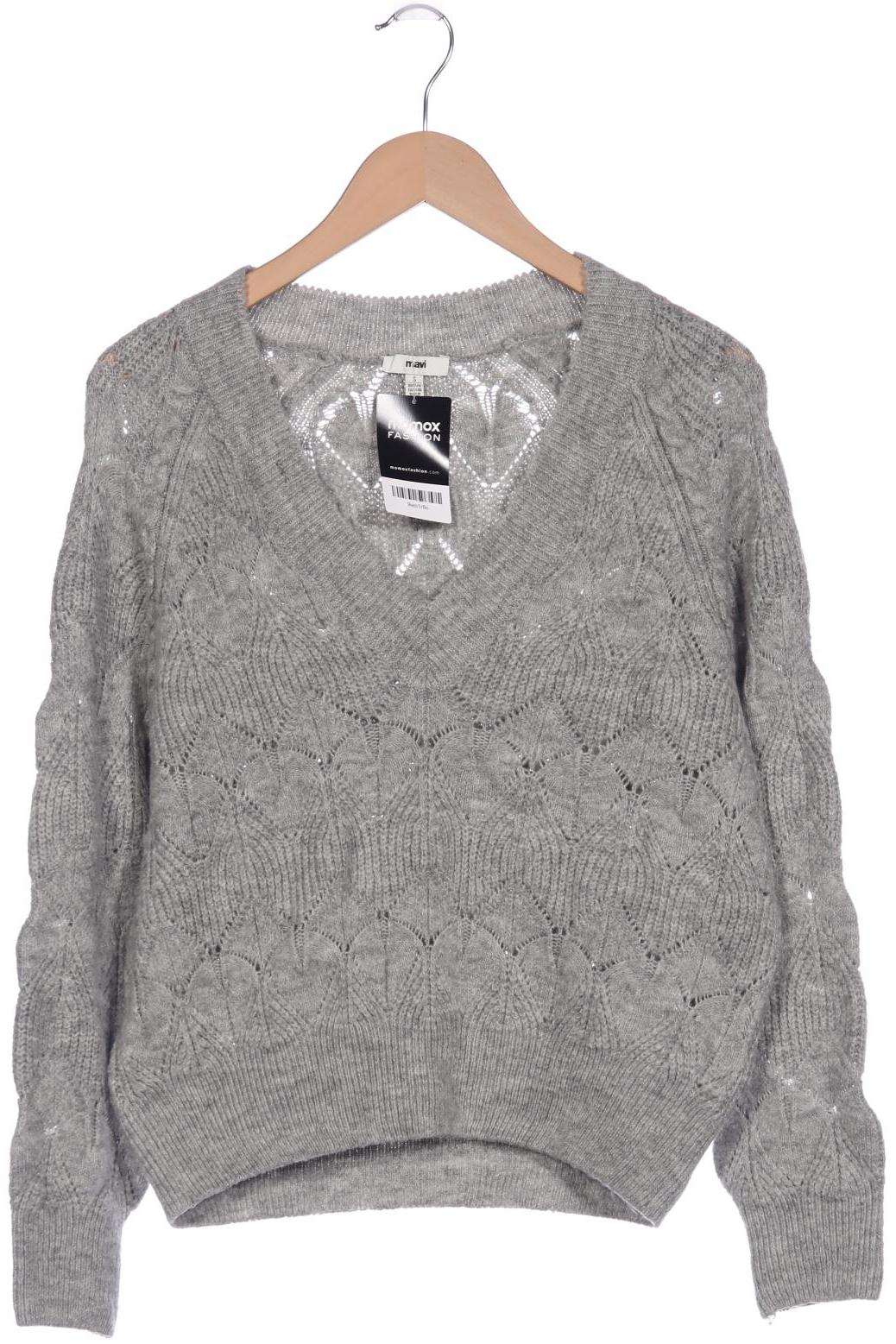 

mavi Damen Pullover, grau, Gr. 36