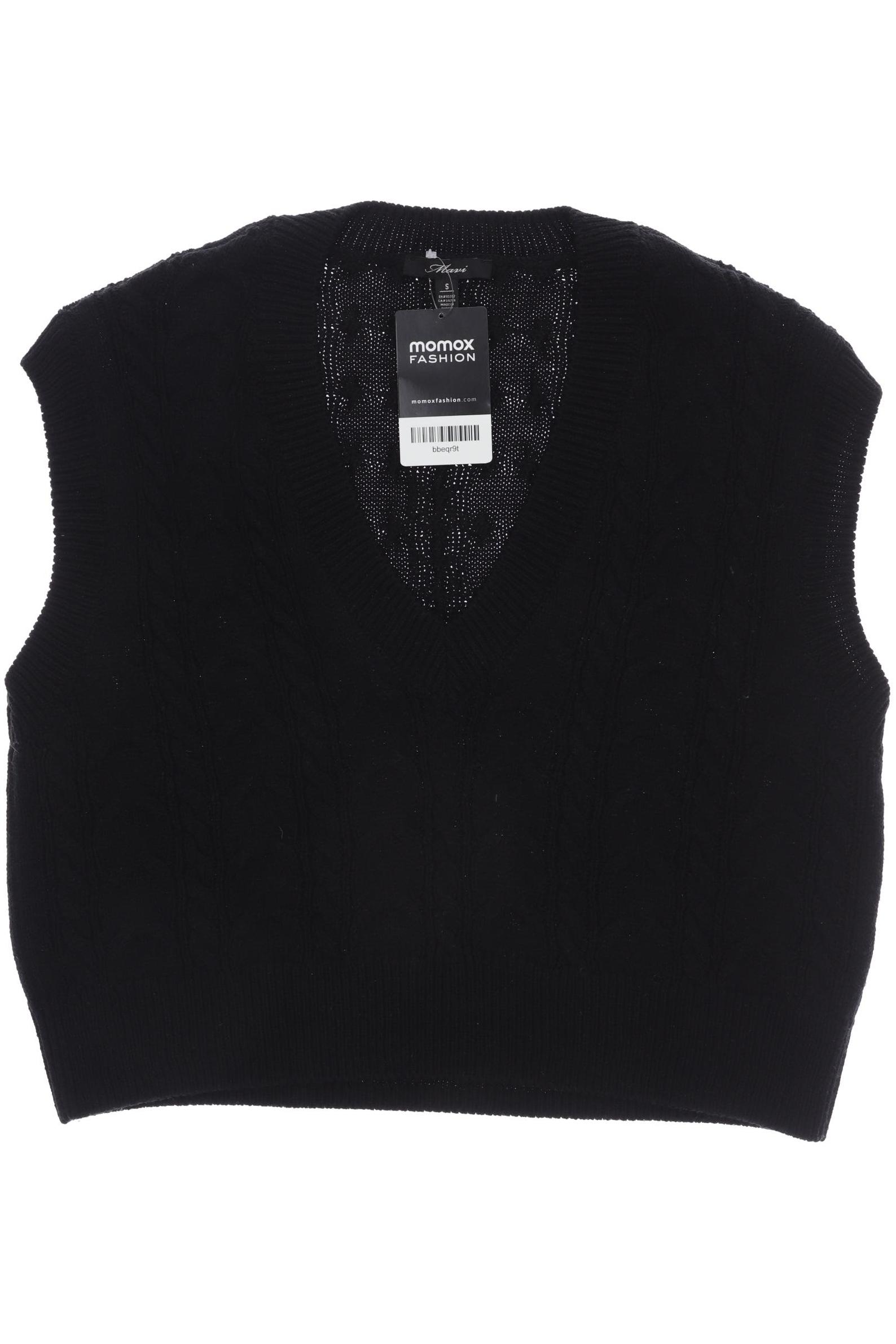 

mavi Damen Pullover, schwarz, Gr. 36