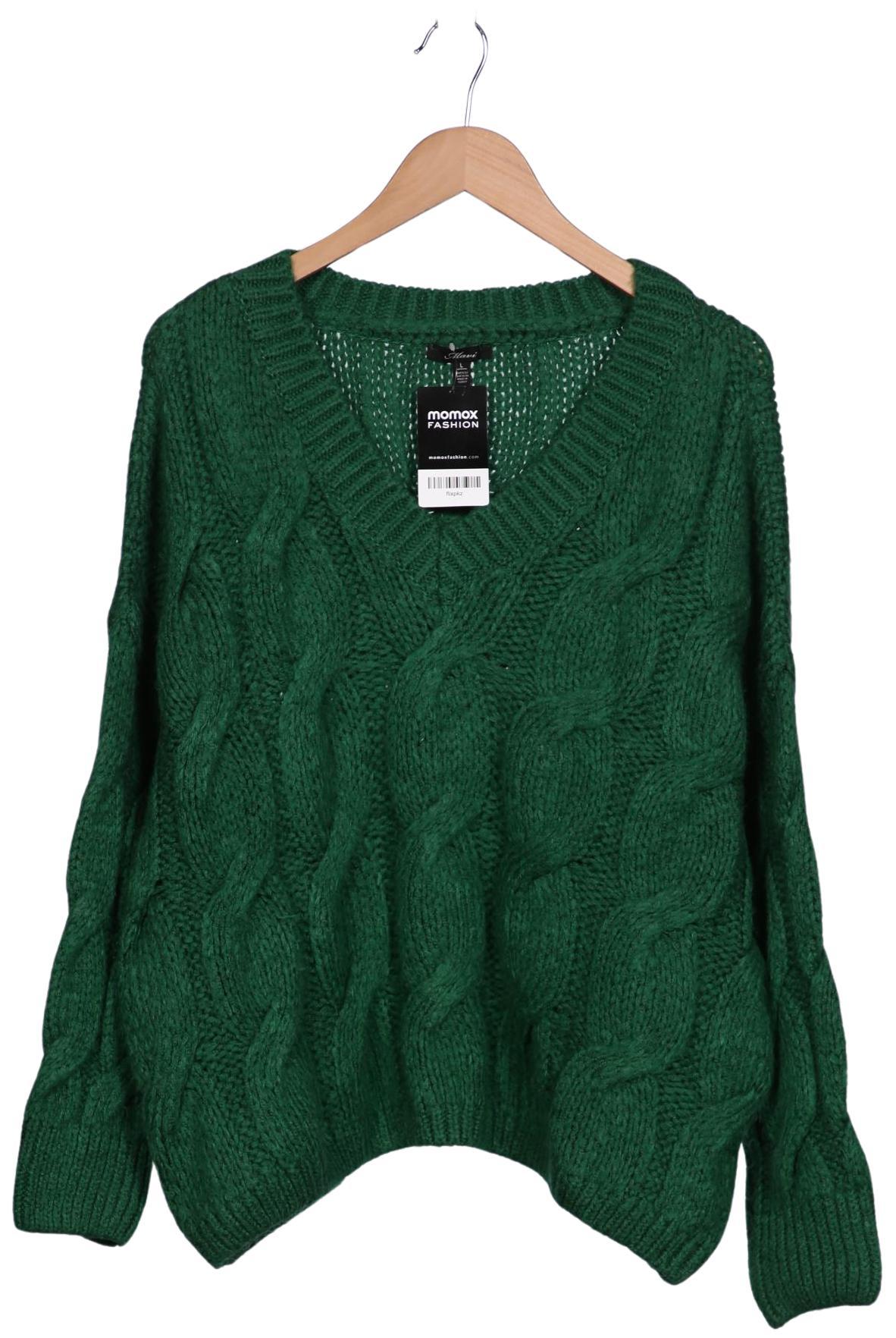 

mavi Damen Pullover, grün, Gr. 42