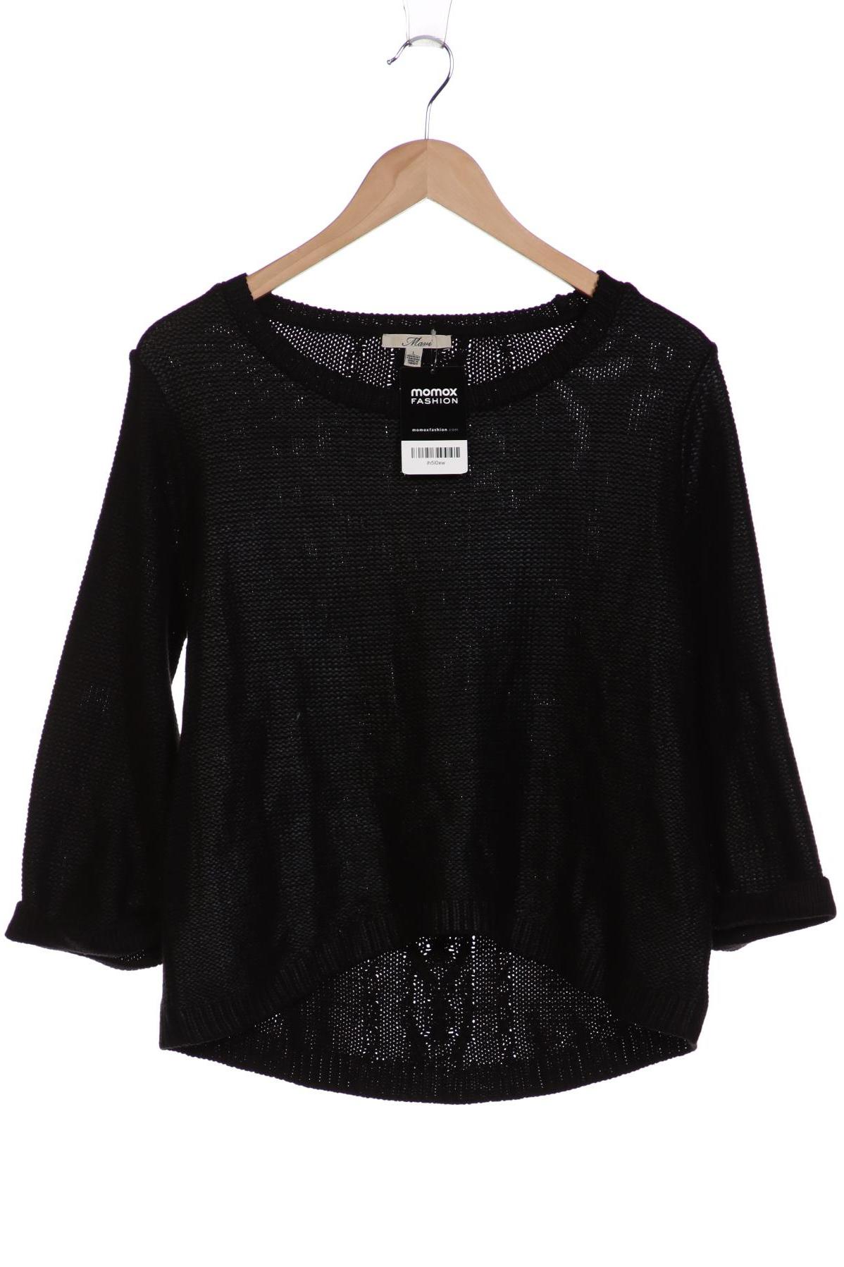 

mavi Damen Pullover, schwarz, Gr. 42