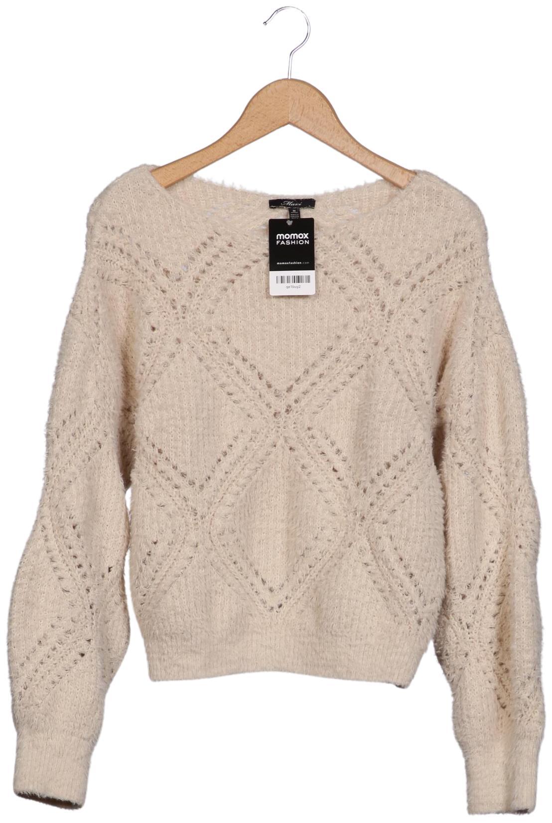 

mavi Damen Pullover, cremeweiß, Gr. 38