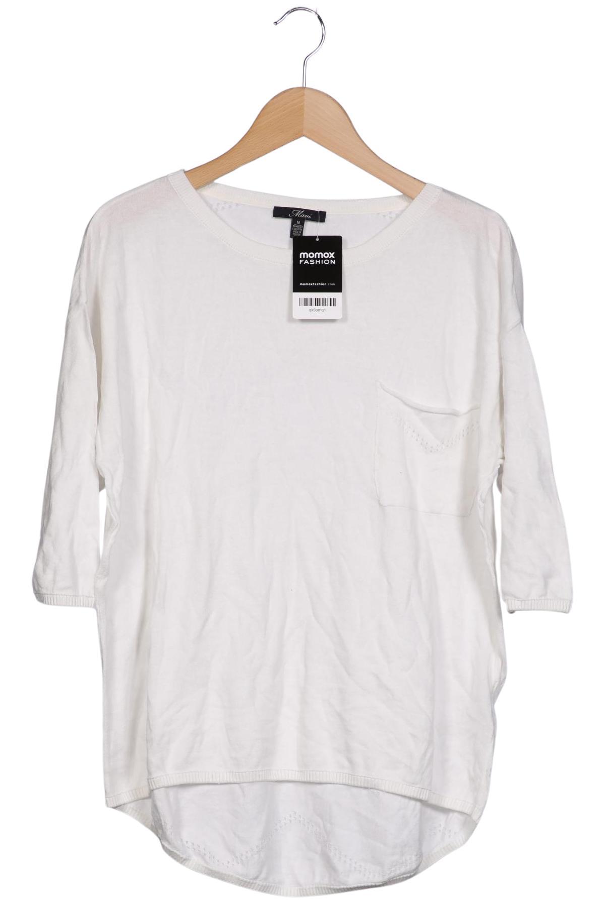 

mavi Damen Pullover, weiß, Gr. 38