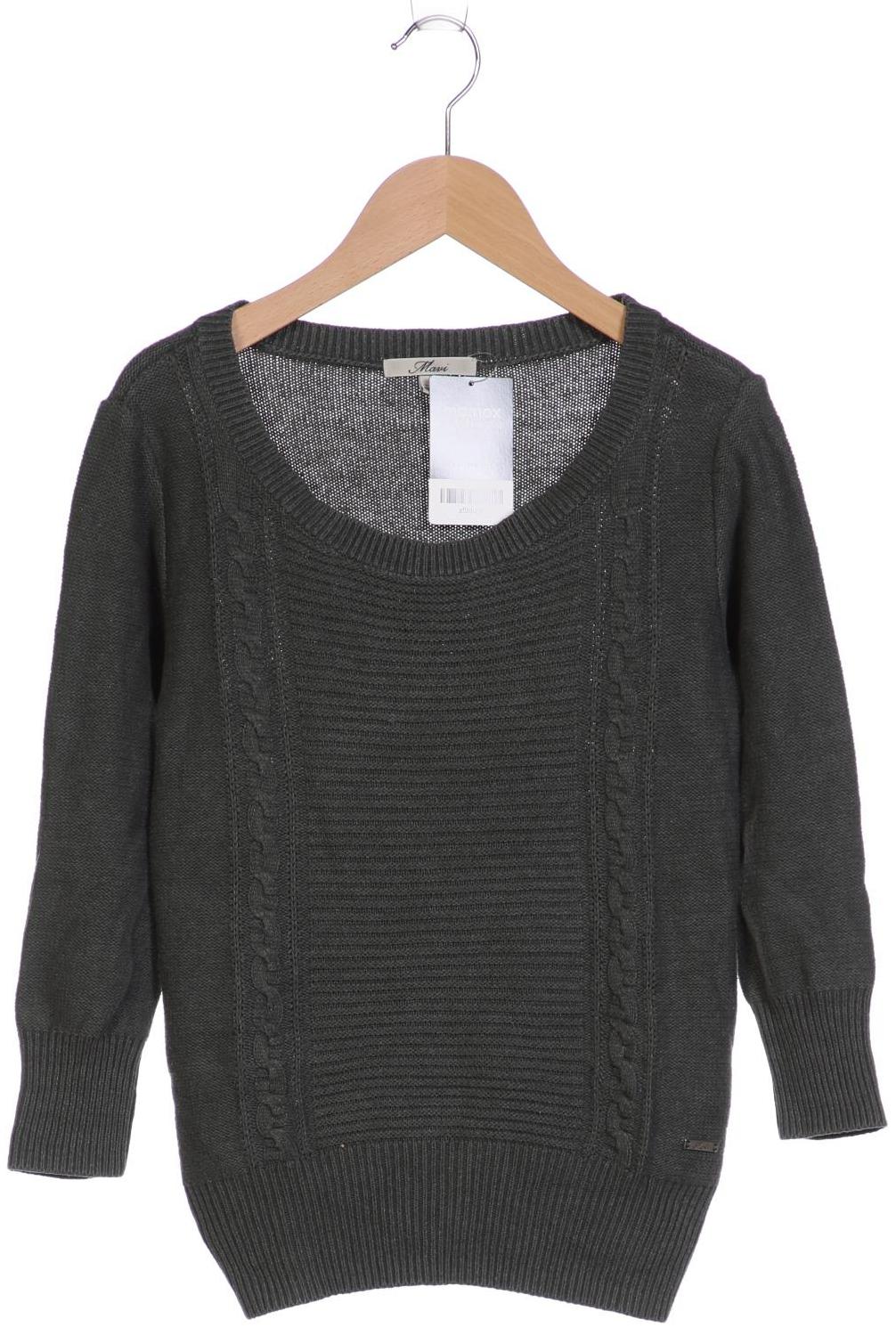 

mavi Damen Pullover, grün, Gr. 36