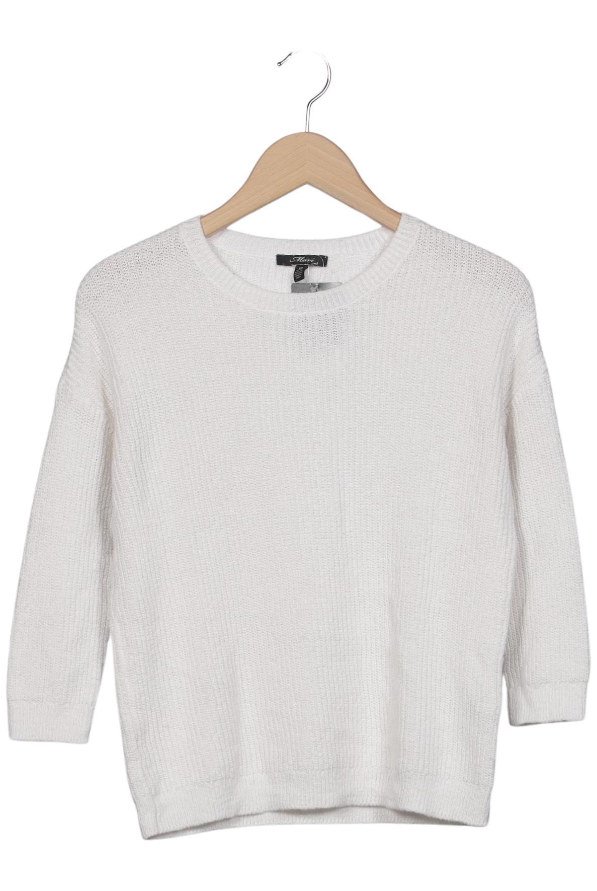 

mavi Damen Pullover, weiß, Gr. 34