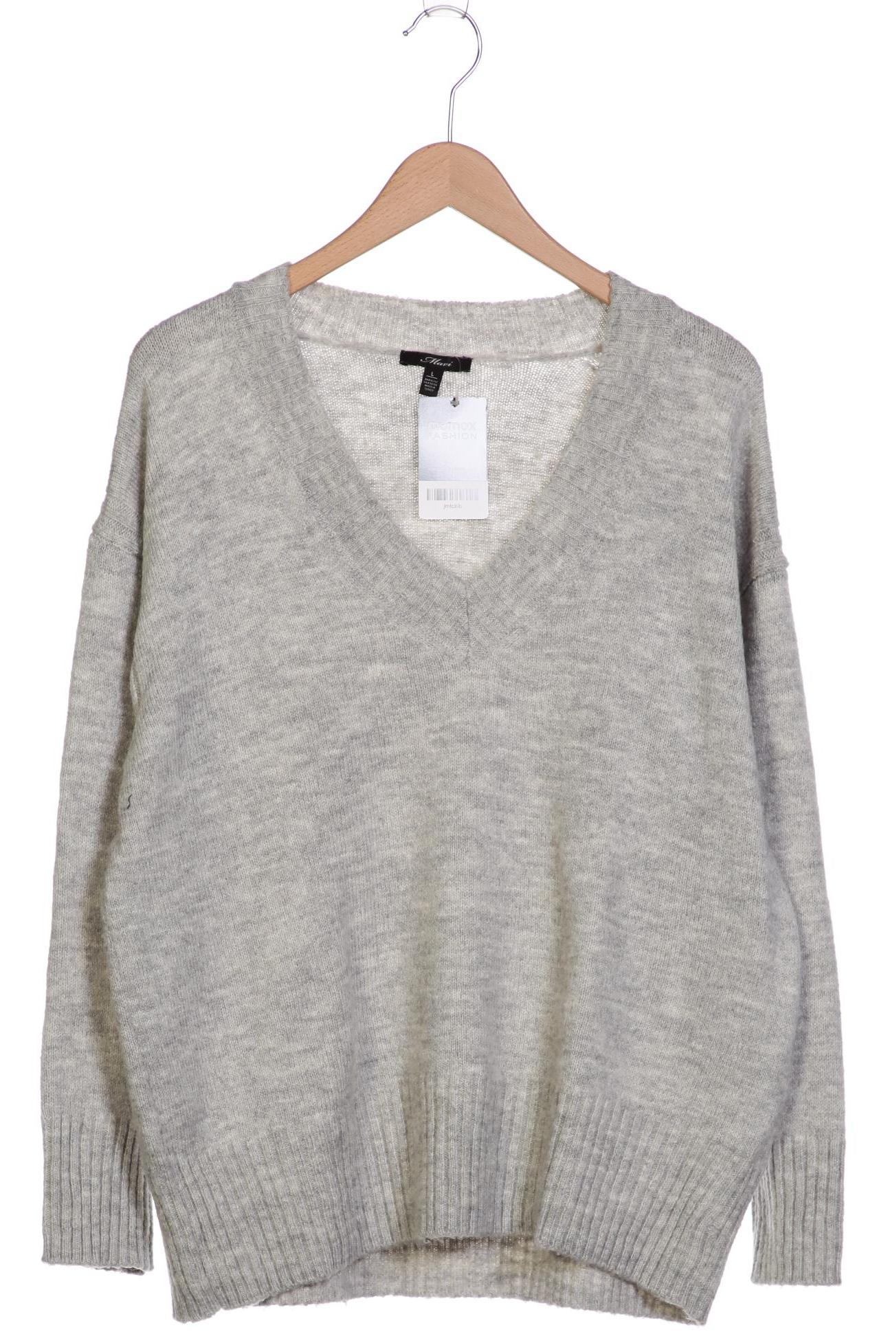 

mavi Damen Pullover, grau, Gr. 42
