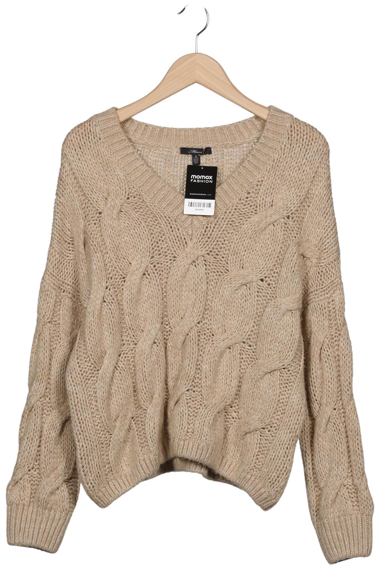 

mavi Damen Pullover, beige, Gr. 36