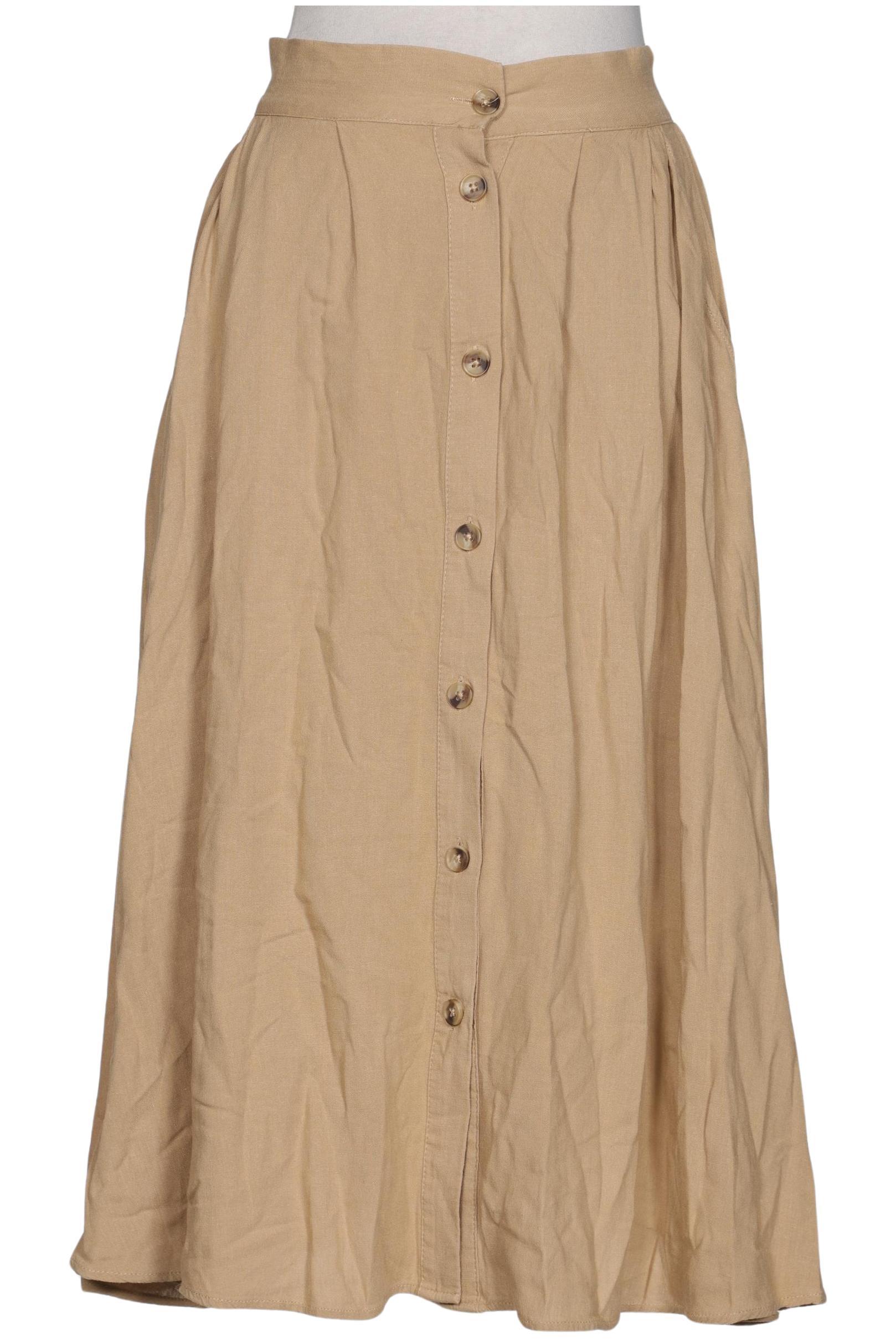 

mavi Damen Rock, beige, Gr. 34