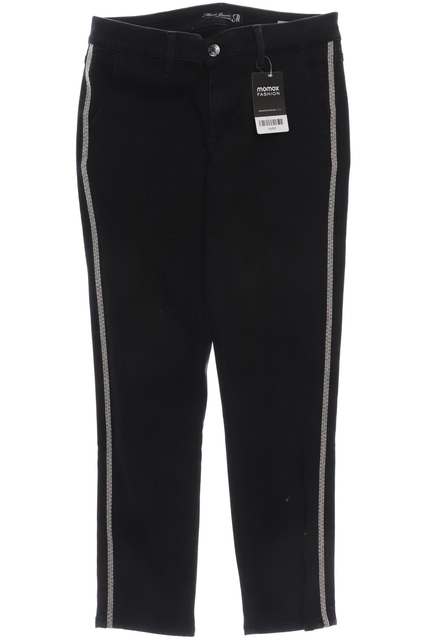

mavi Damen Stoffhose, schwarz, Gr. 28