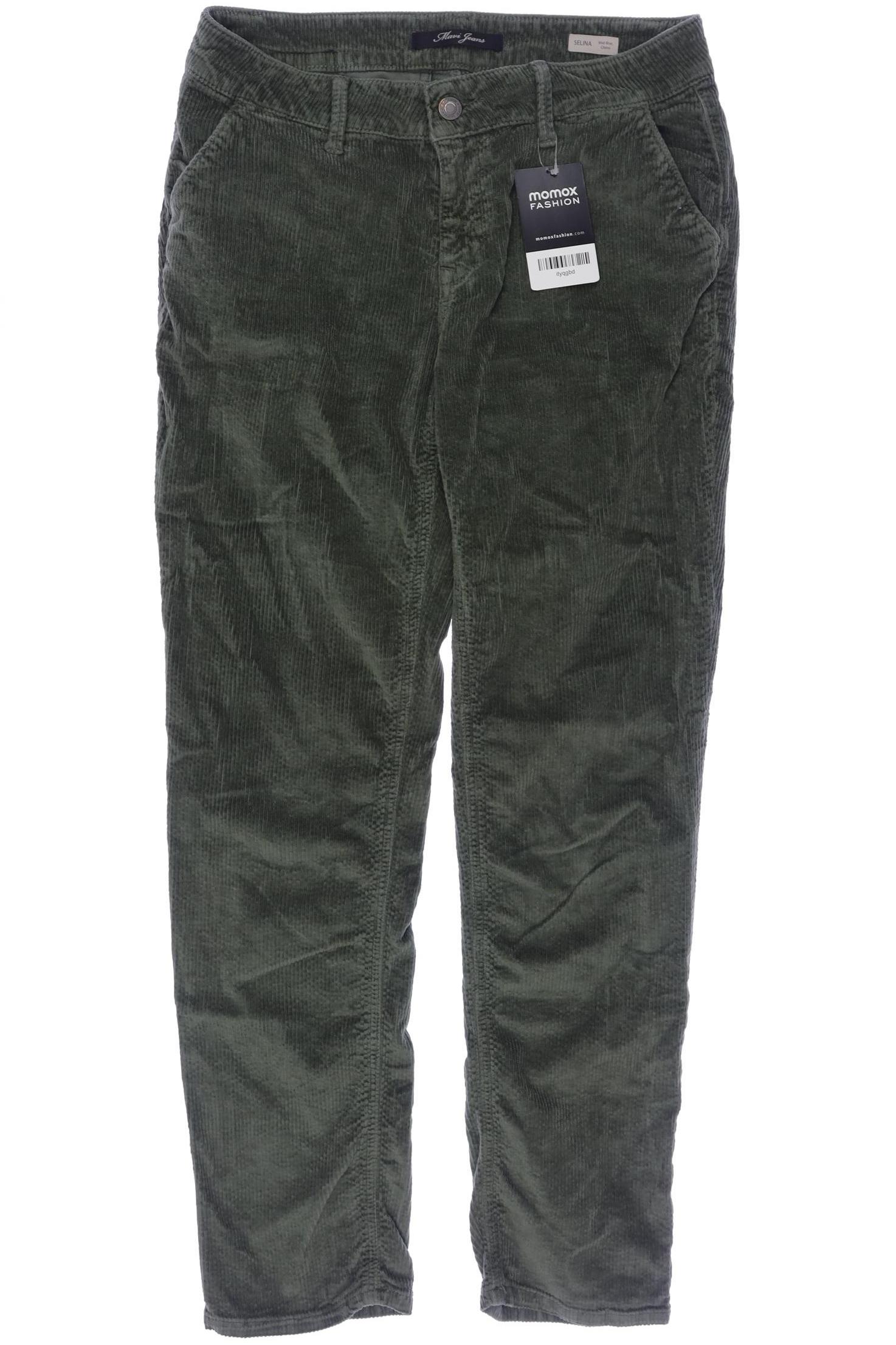 

mavi Damen Stoffhose, grün, Gr. 25