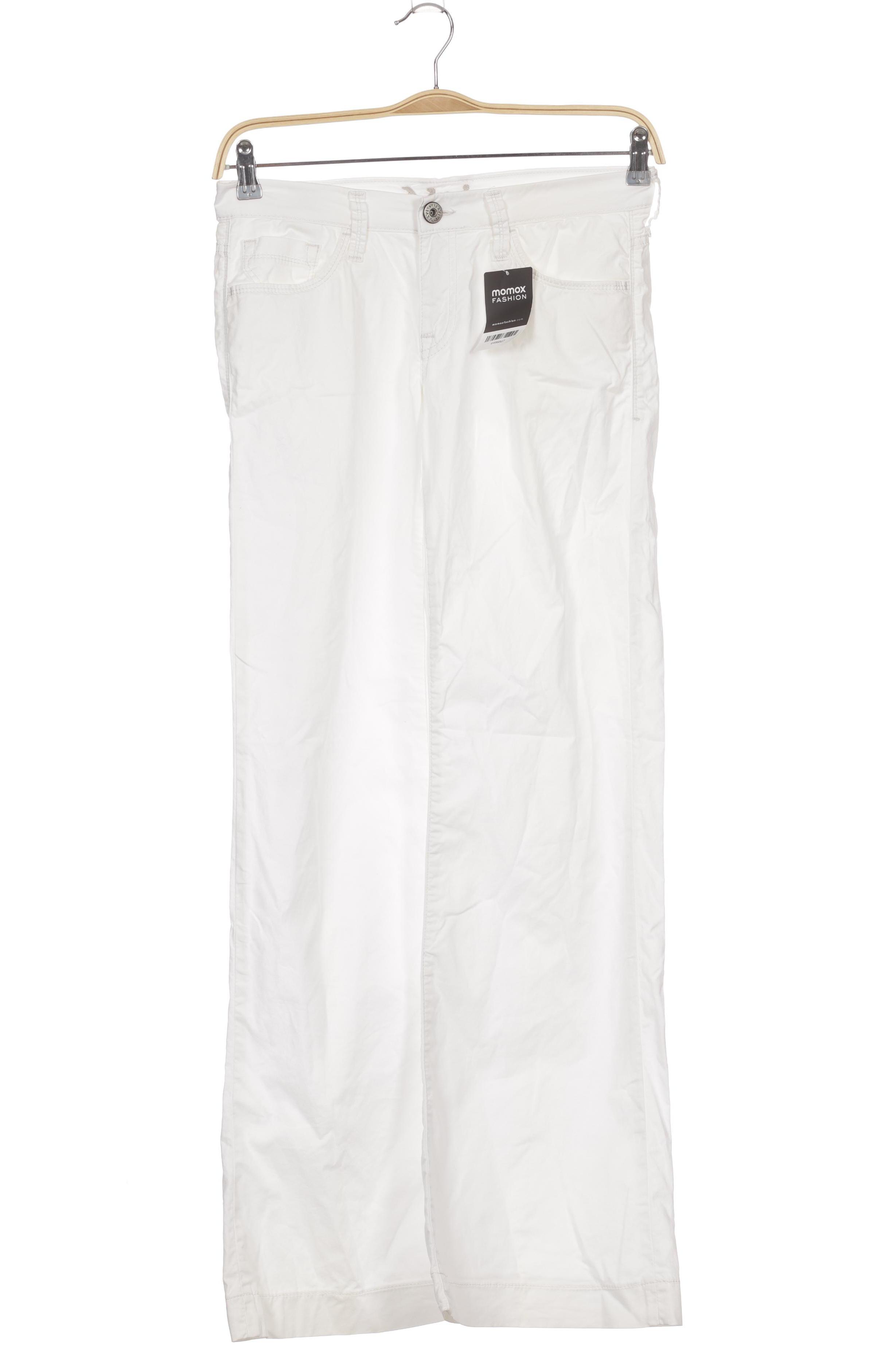 

mavi Damen Stoffhose, weiß, Gr. 29