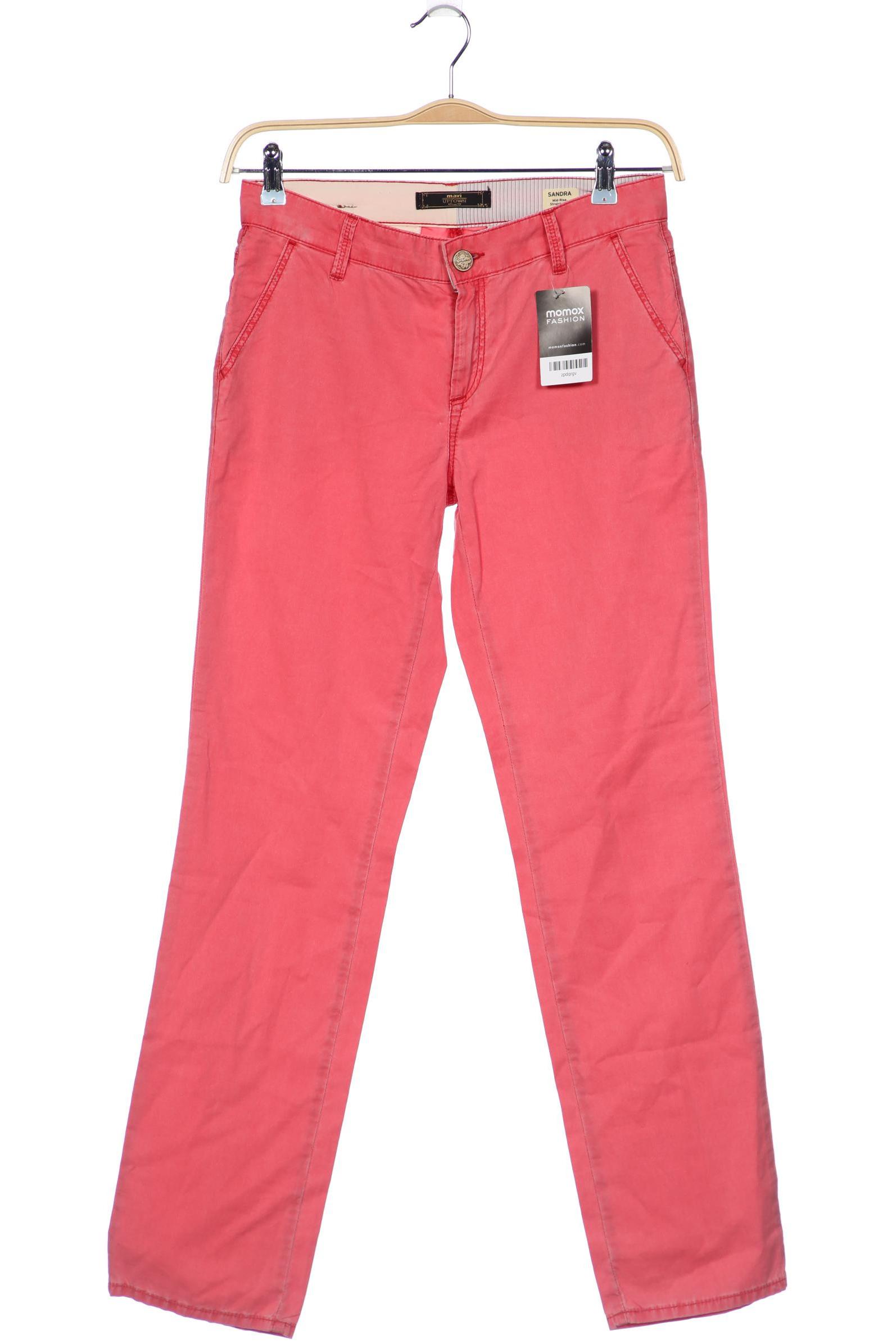 

mavi Damen Stoffhose, pink, Gr. 28
