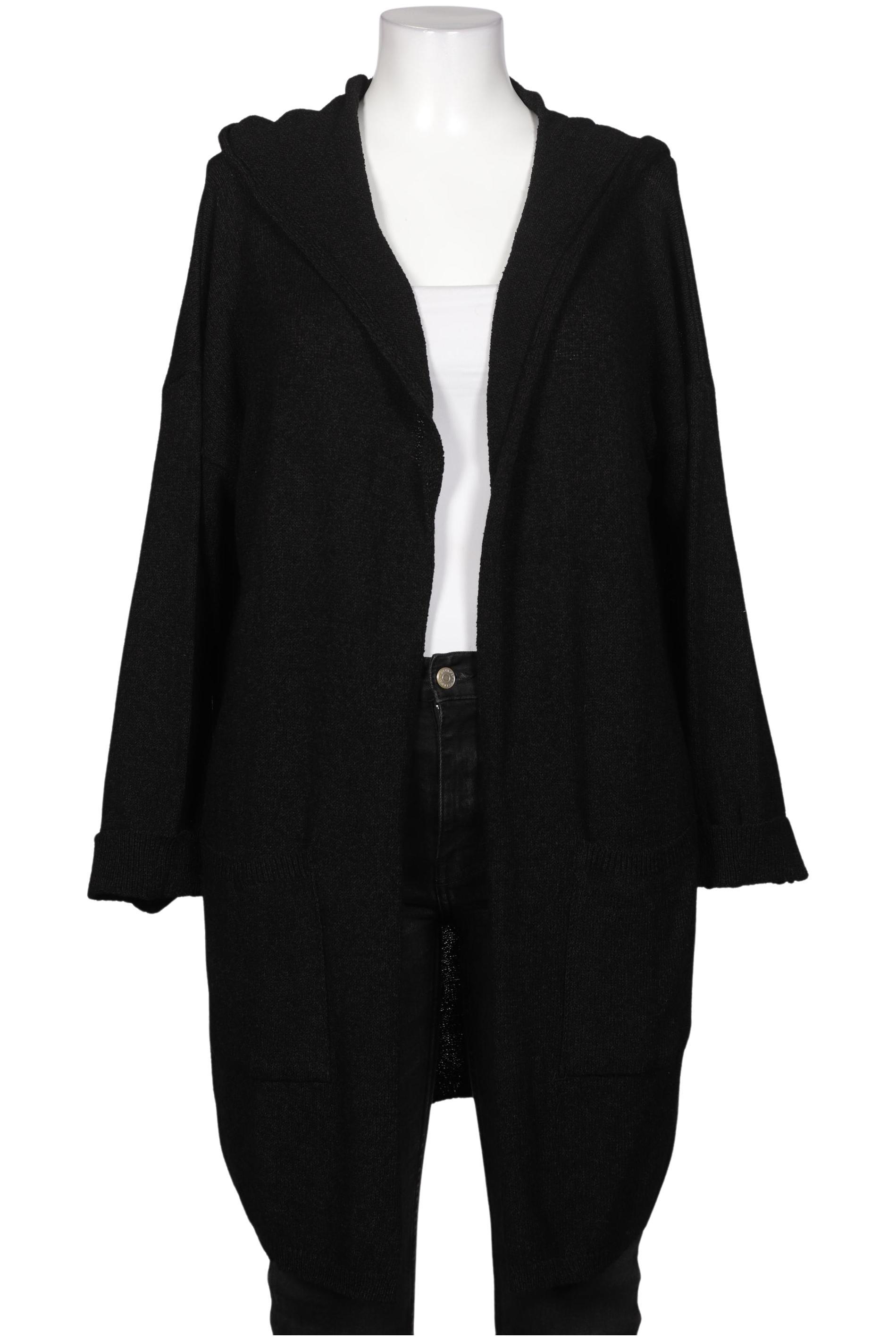 

mavi Damen Strickjacke, schwarz, Gr. 42