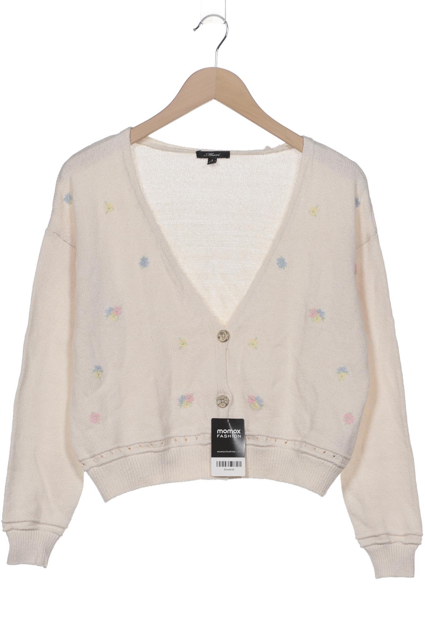 

mavi Damen Strickjacke, cremeweiß, Gr. 36
