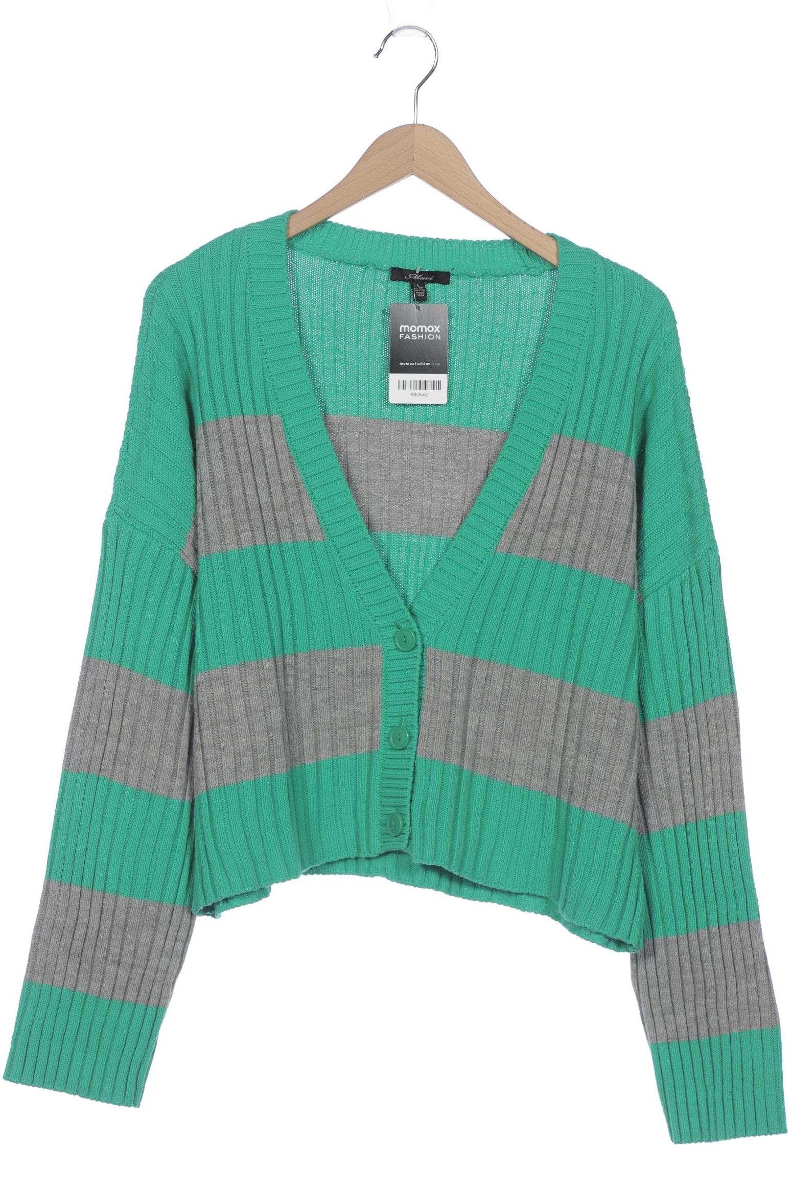 

mavi Damen Strickjacke, grün, Gr. 42