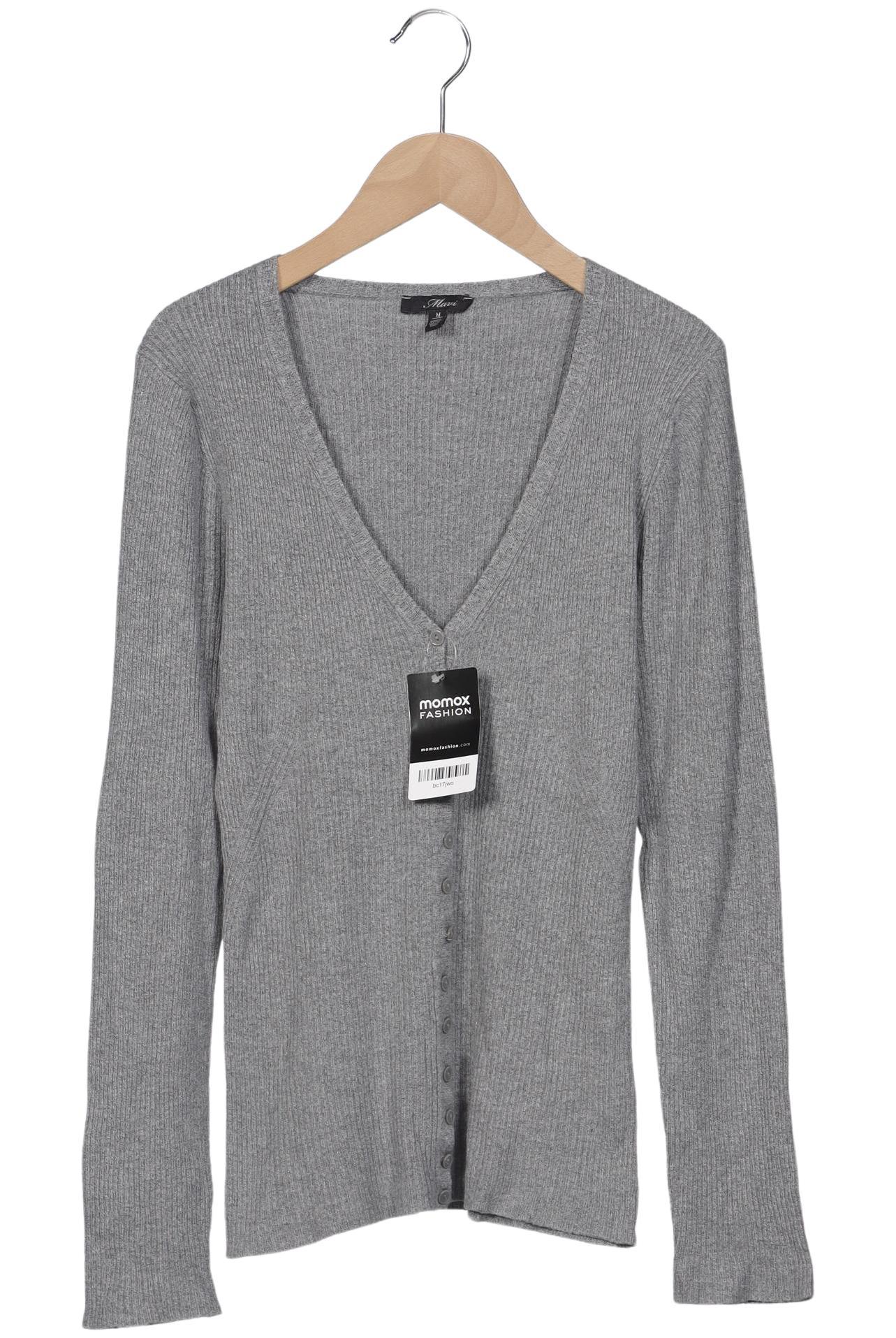 

mavi Damen Strickjacke, grau, Gr. 38