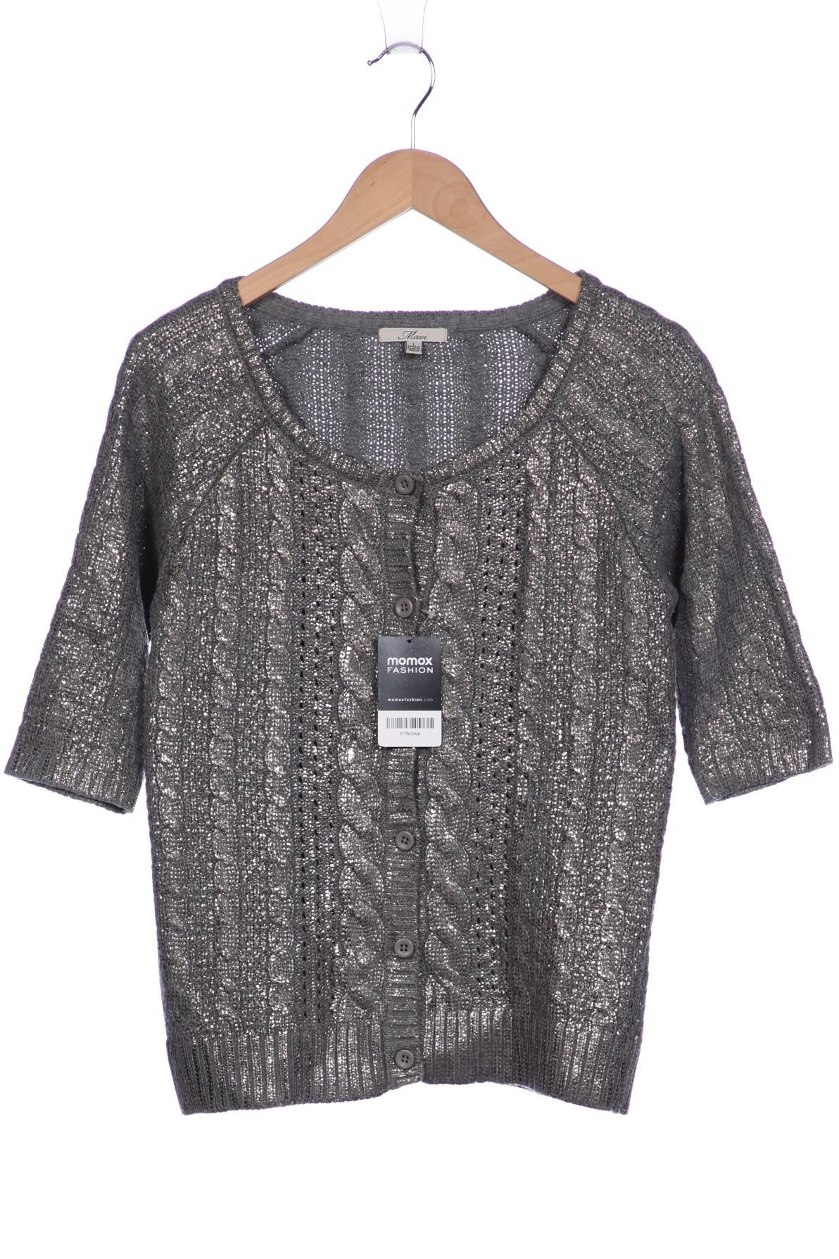 

mavi Damen Strickjacke, grau, Gr. 42