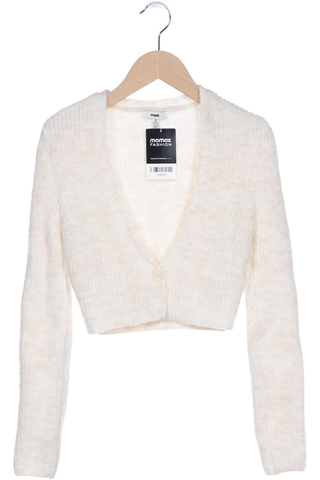 

mavi Damen Strickjacke, beige, Gr. 34