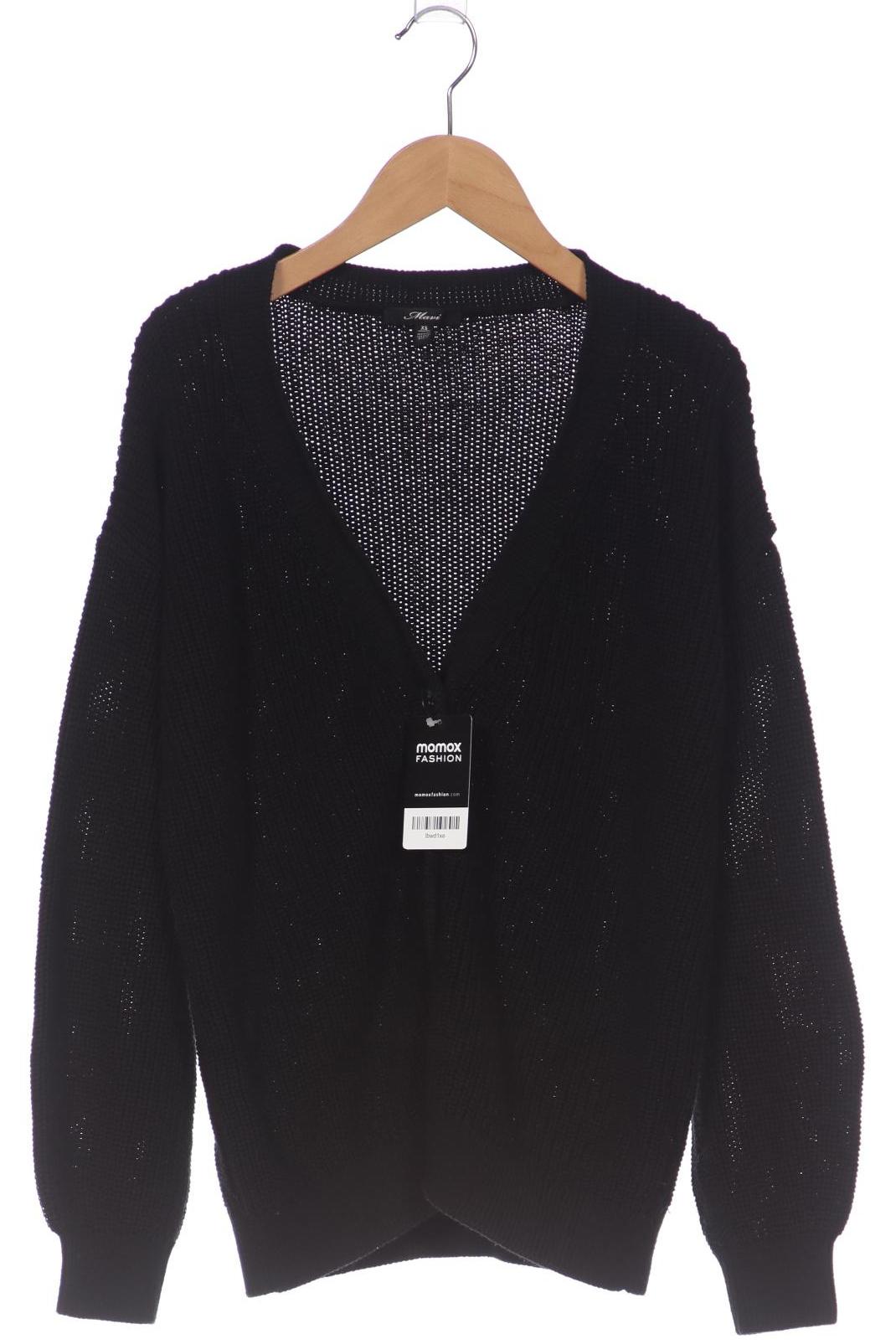 

mavi Damen Strickjacke, schwarz, Gr. 34
