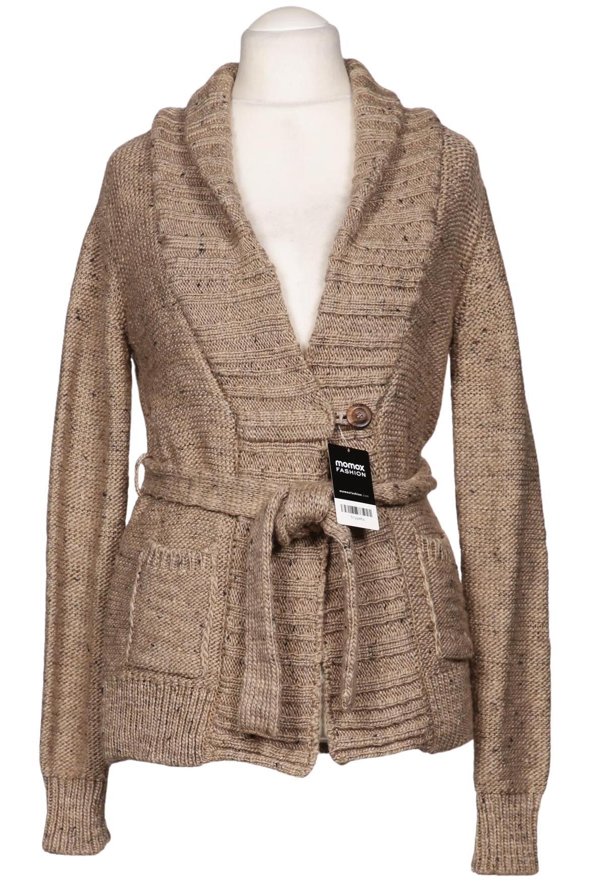 

mavi Damen Strickjacke, beige, Gr. 42