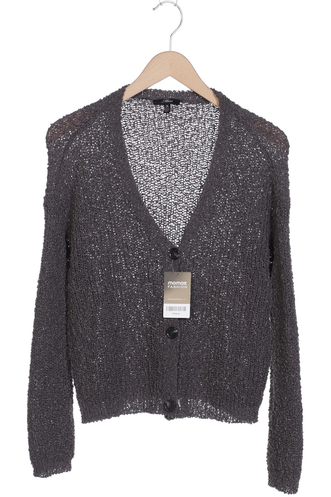 

mavi Damen Strickjacke, grau, Gr. 34
