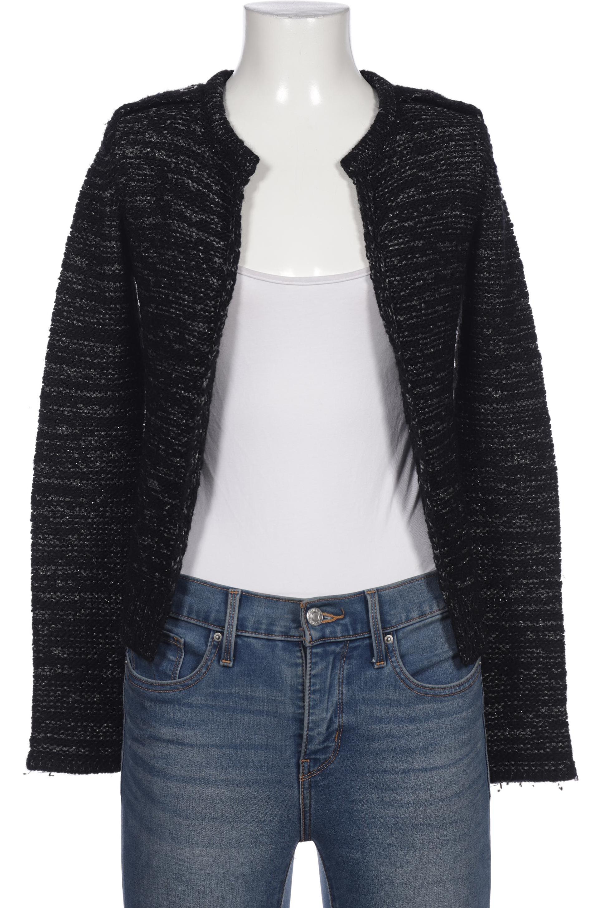 

mavi Damen Strickjacke, schwarz, Gr. 34