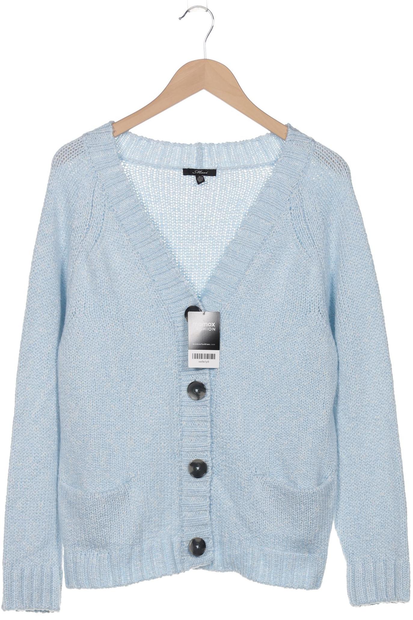 

mavi Damen Strickjacke, hellblau, Gr. 38