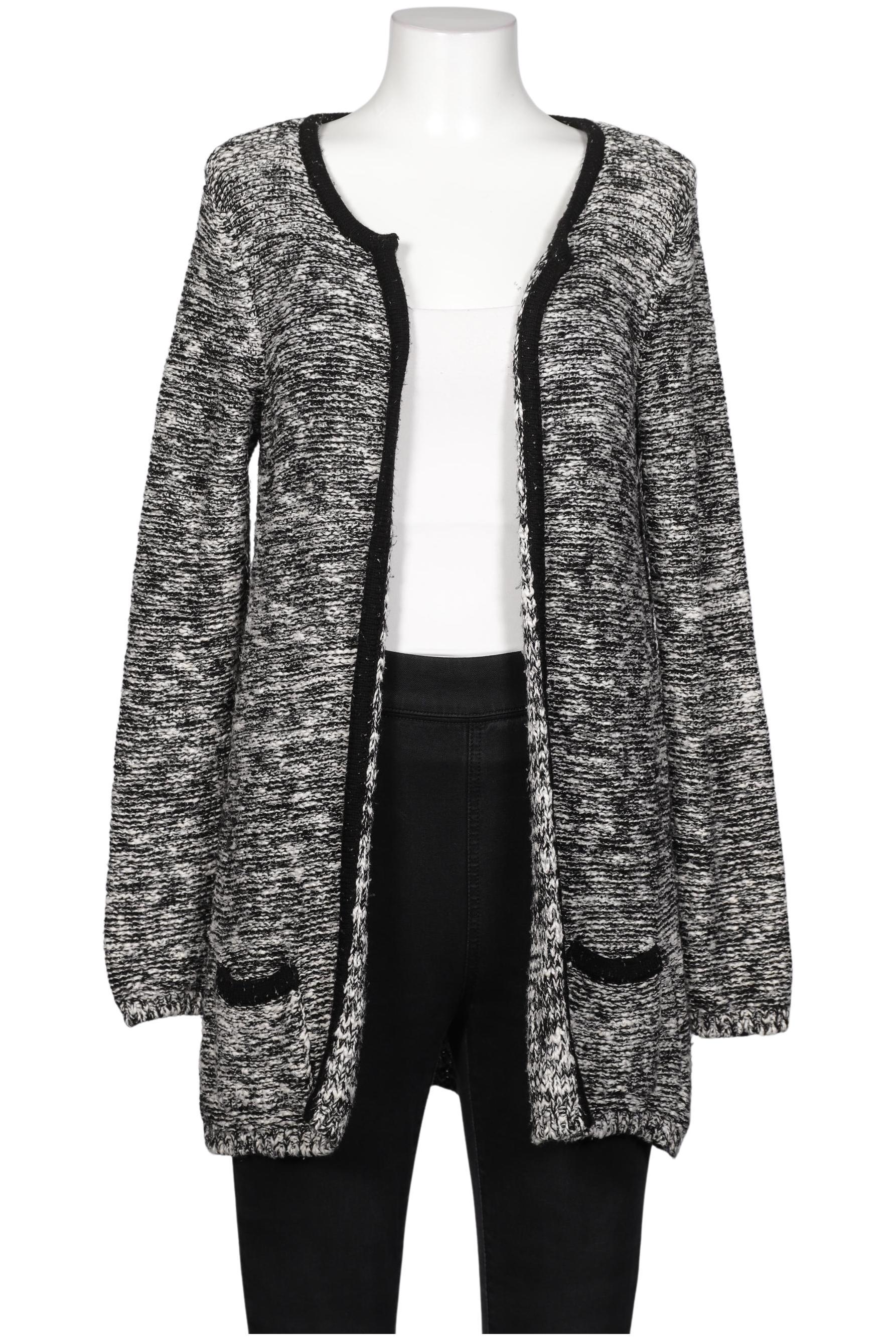 

mavi Damen Strickjacke, grau, Gr. 38