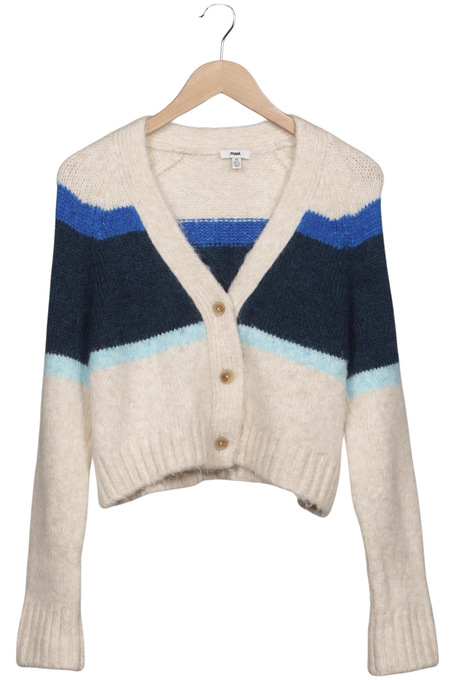 

mavi Damen Strickjacke, mehrfarbig, Gr. 38