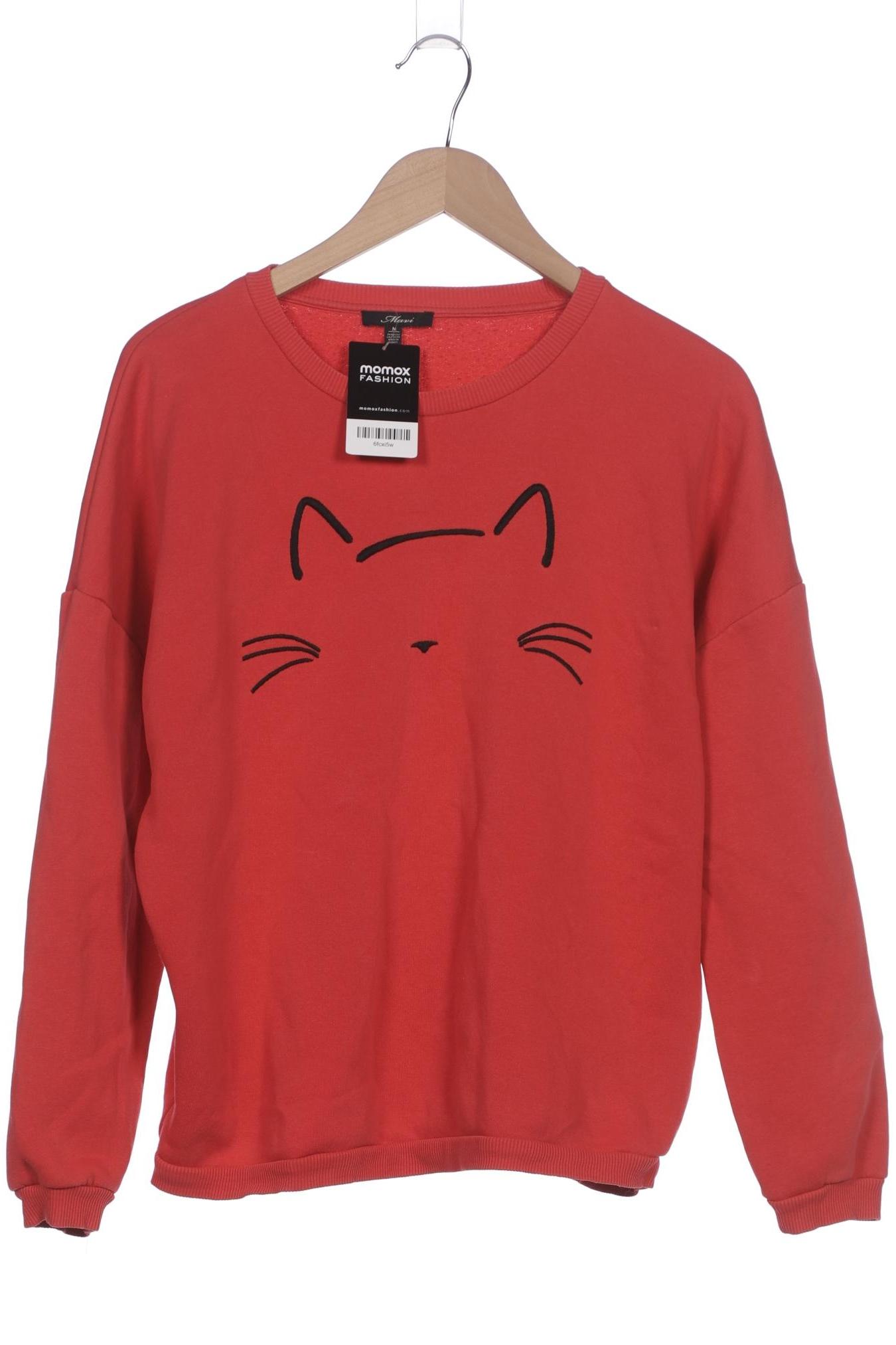 

mavi Damen Sweatshirt, rot, Gr. 38