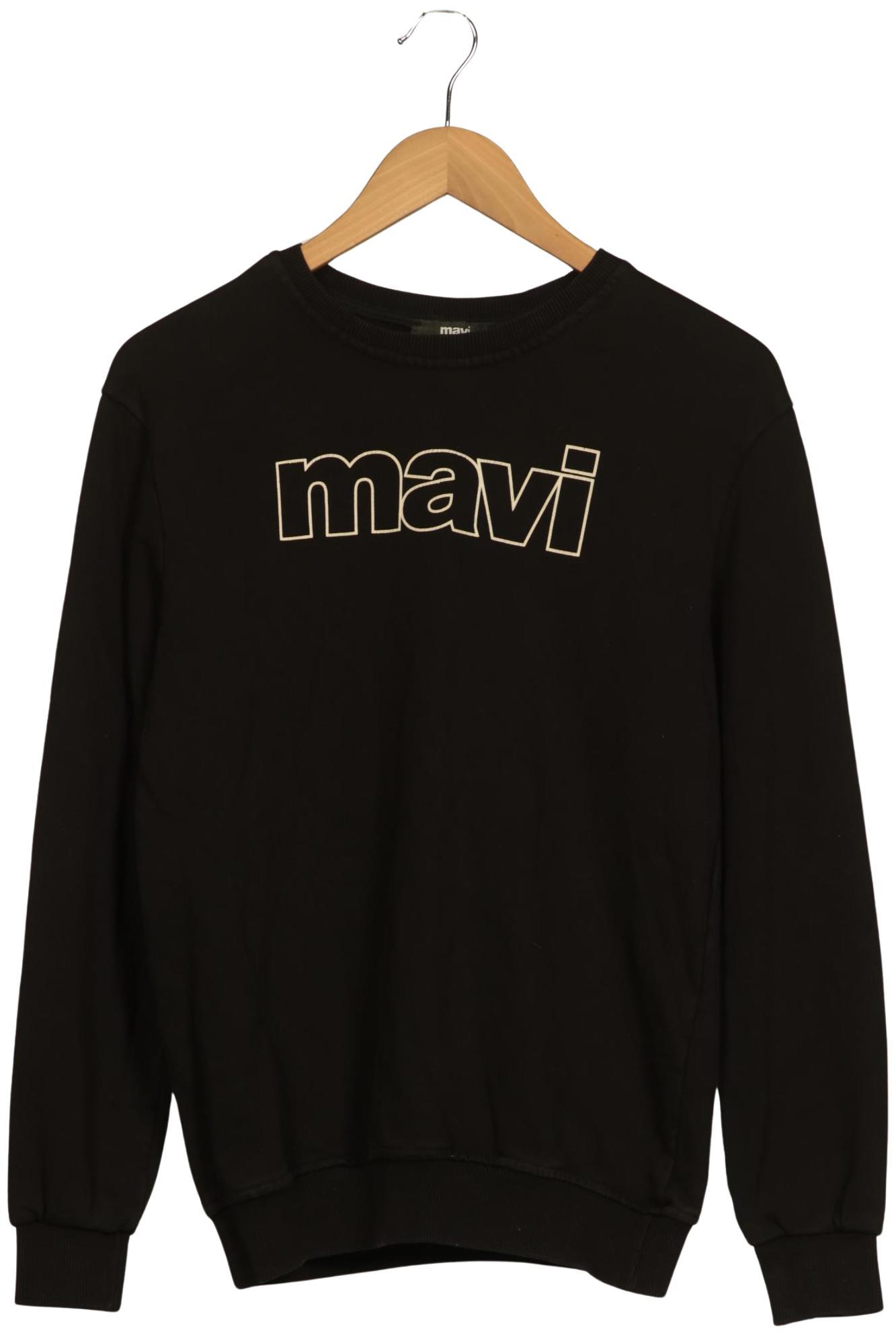 

mavi Damen Sweatshirt, schwarz, Gr. 36