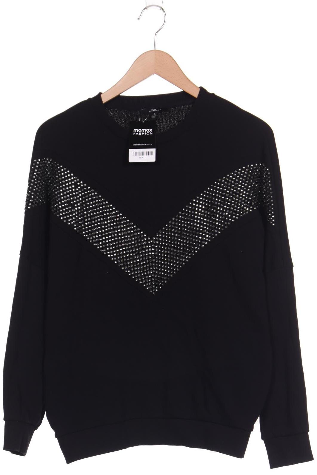 

mavi Damen Sweatshirt, schwarz, Gr. 36