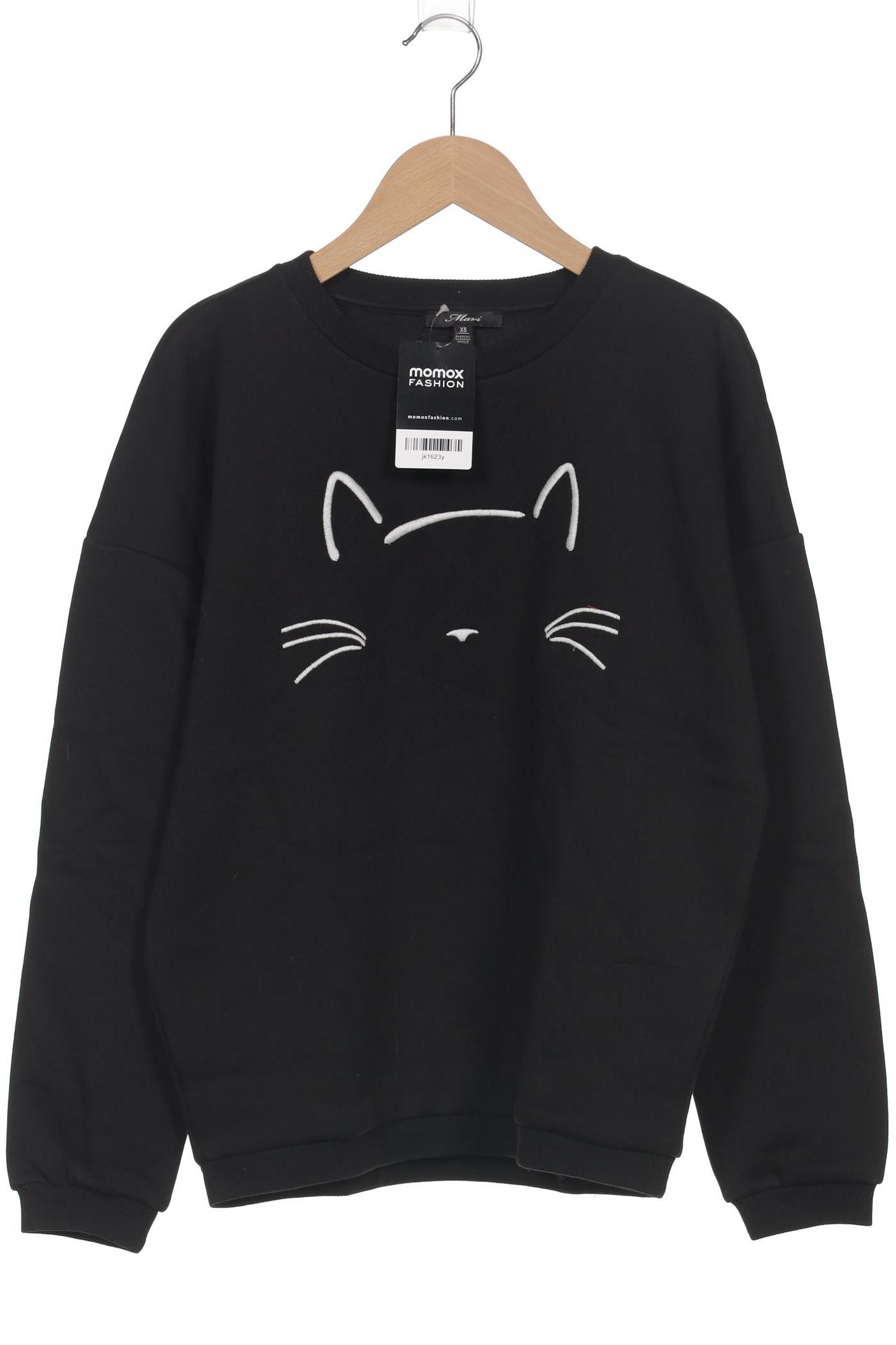 

mavi Damen Sweatshirt, schwarz, Gr. 34
