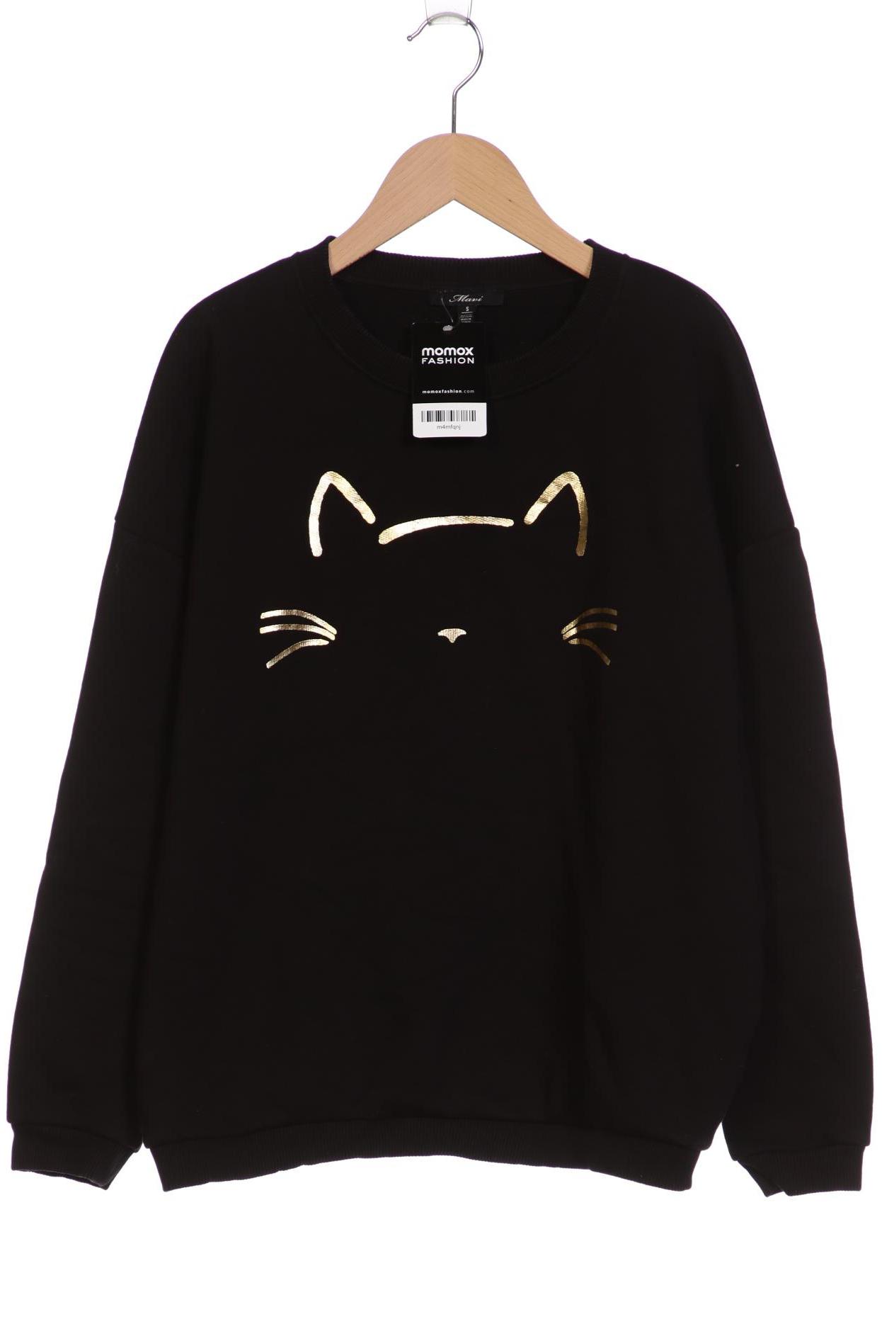 

mavi Damen Sweatshirt, schwarz, Gr. 36