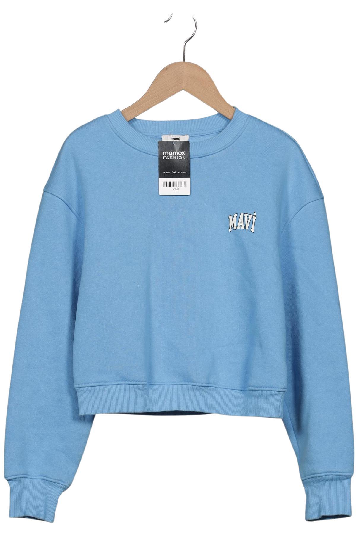 

mavi Damen Sweatshirt, hellblau, Gr. 34
