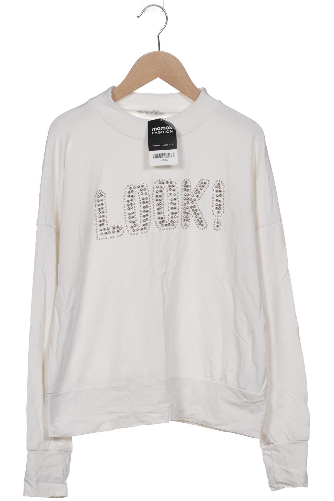 

mavi Damen Sweatshirt, weiß, Gr. 36