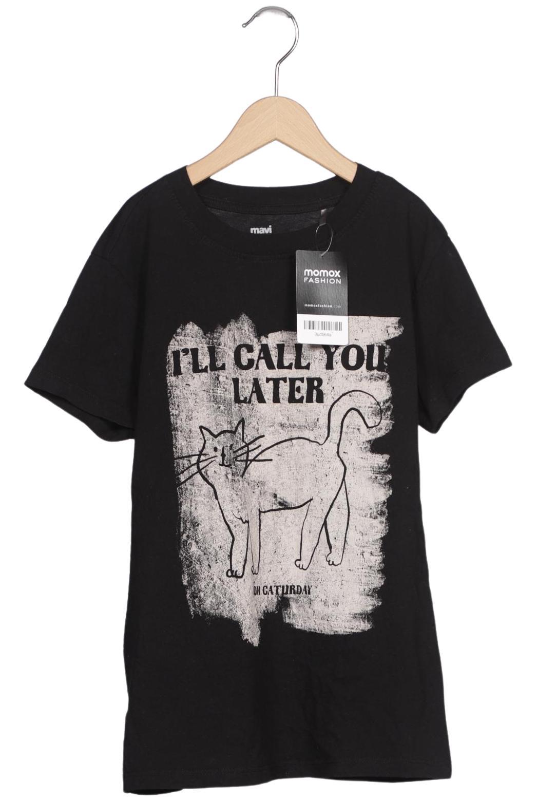 

mavi Damen T-Shirt, schwarz, Gr. 34