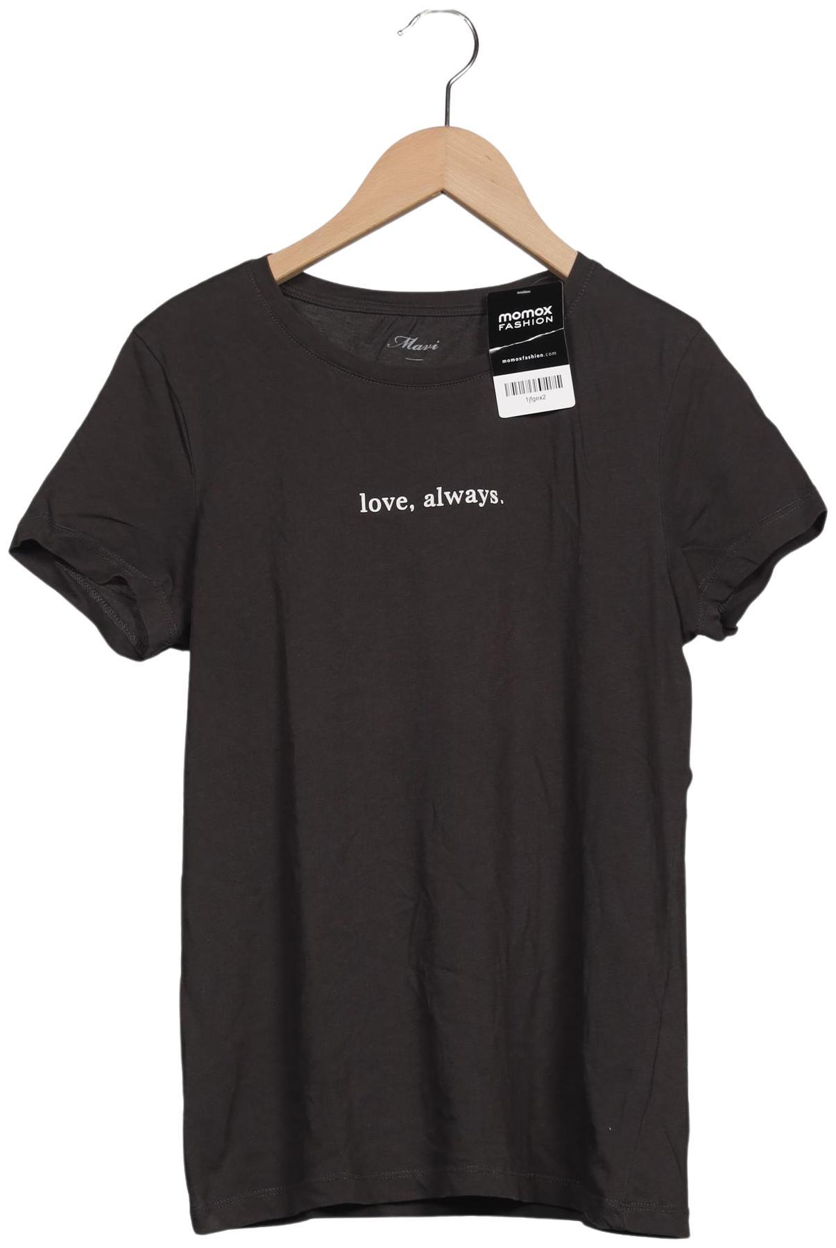 

mavi Damen T-Shirt, grau, Gr. 38