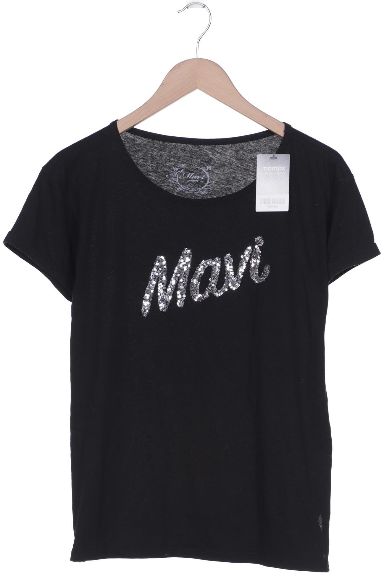 

mavi Damen T-Shirt, schwarz