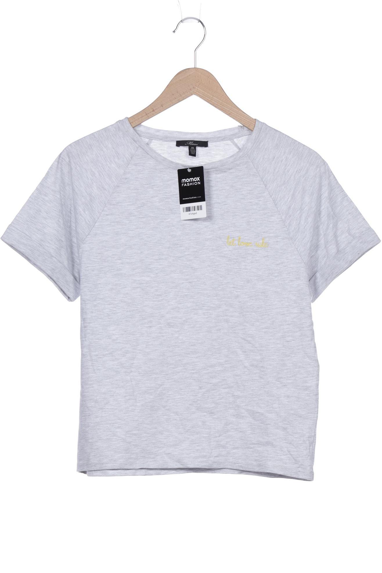 

mavi Damen T-Shirt, grau, Gr. 34