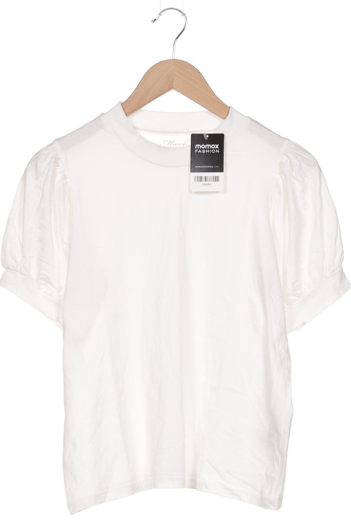 

mavi Damen T-Shirt, weiß, Gr. 38