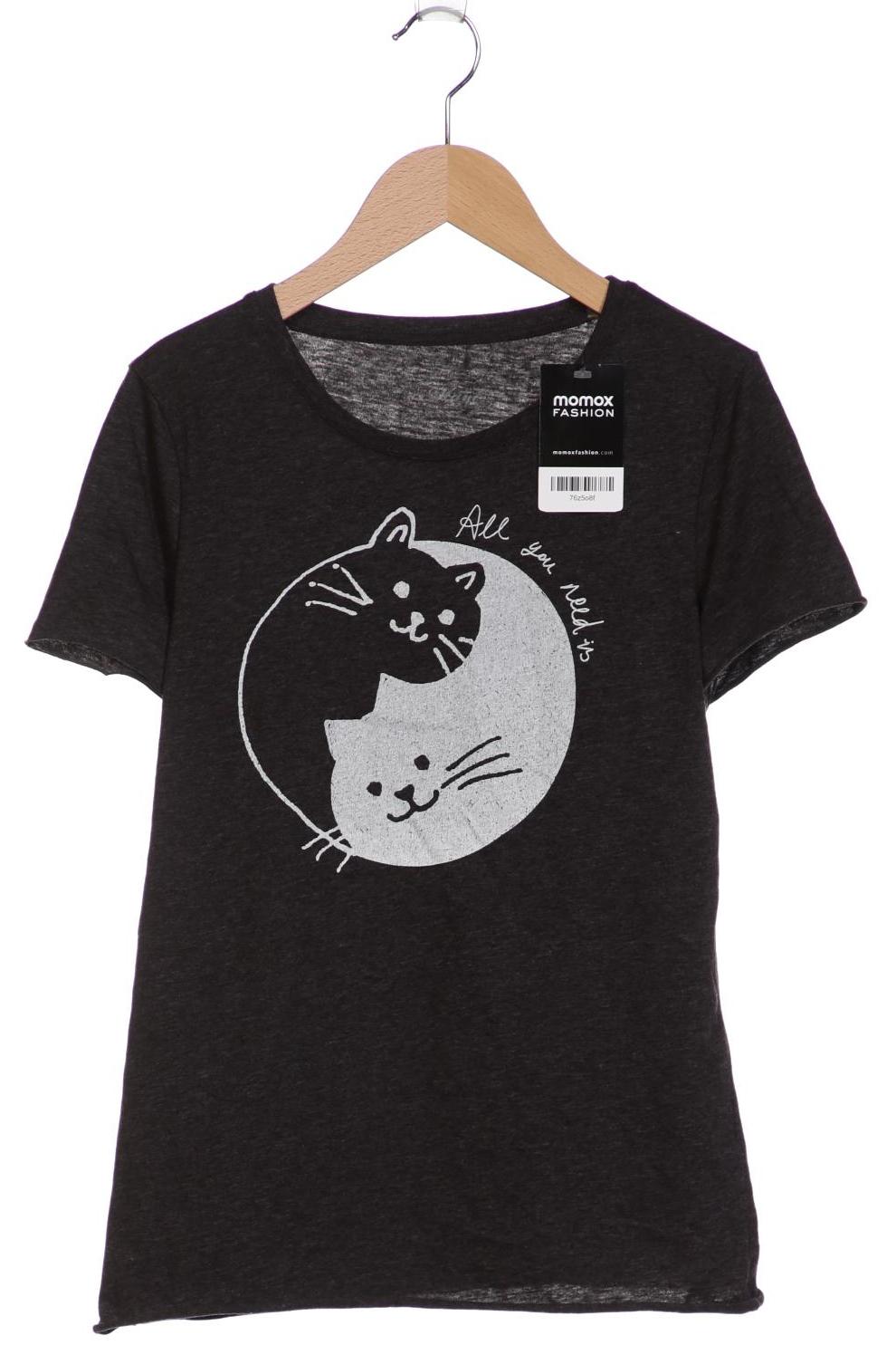 

mavi Damen T-Shirt, grau, Gr. 36
